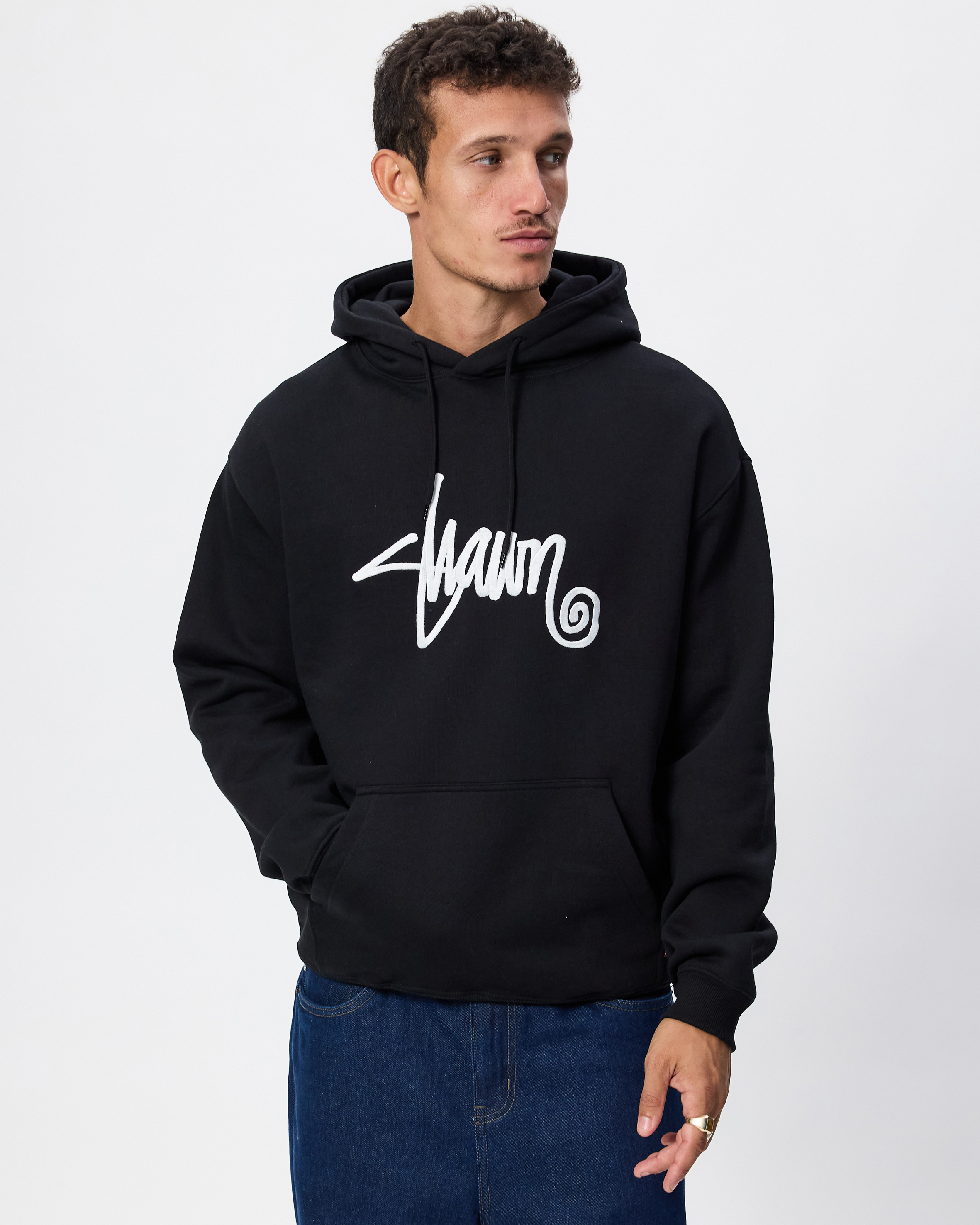 Small Stock Fleece Hoodie