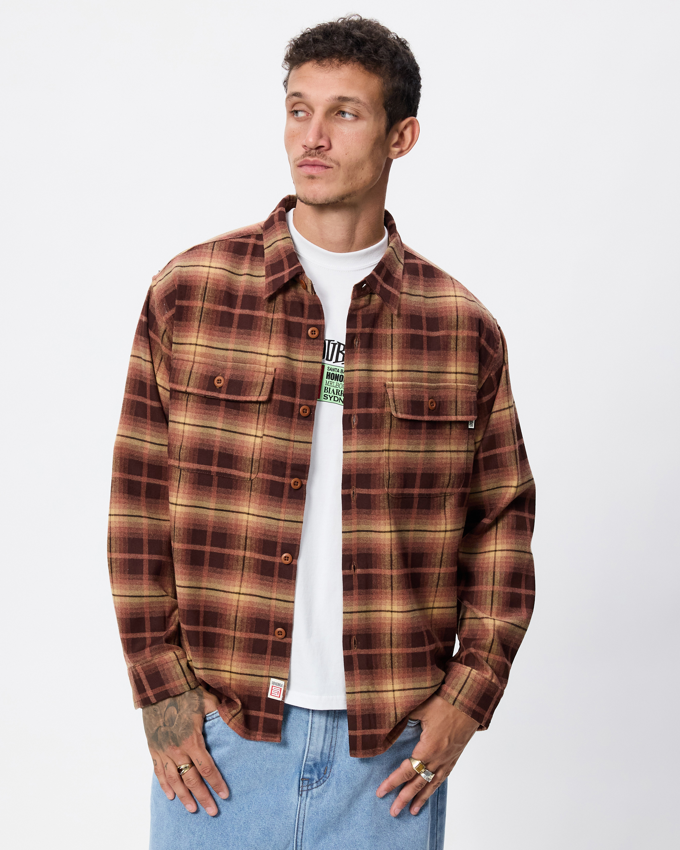 Pass Flannel Overshirt