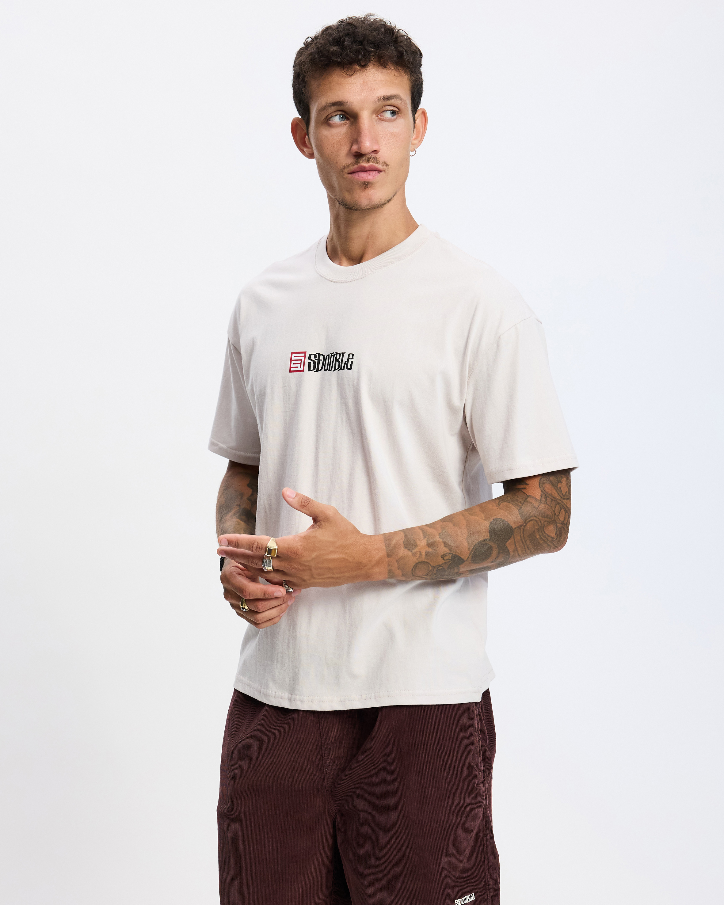 S Cube Mid Block SS Tee