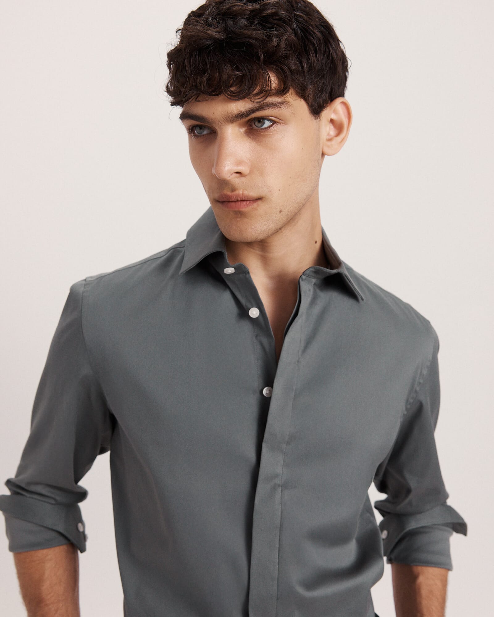 Stretch Poplin Shirt