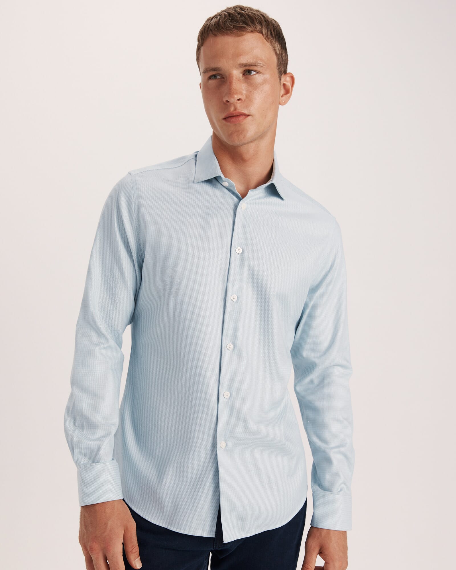 Nixon Long Sleeve Slim Easy Care Shirt