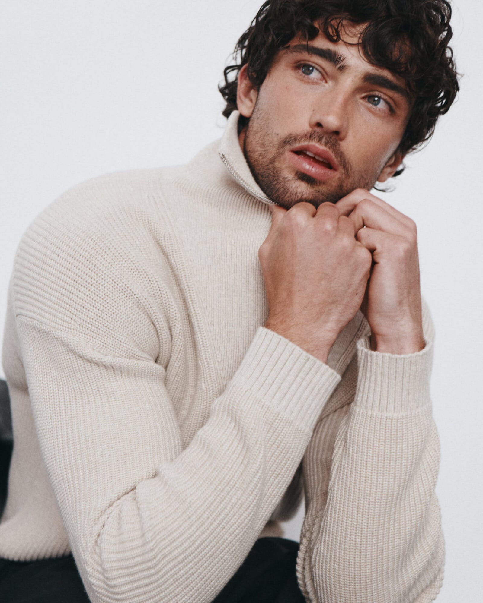 Solo Zip Through Knit