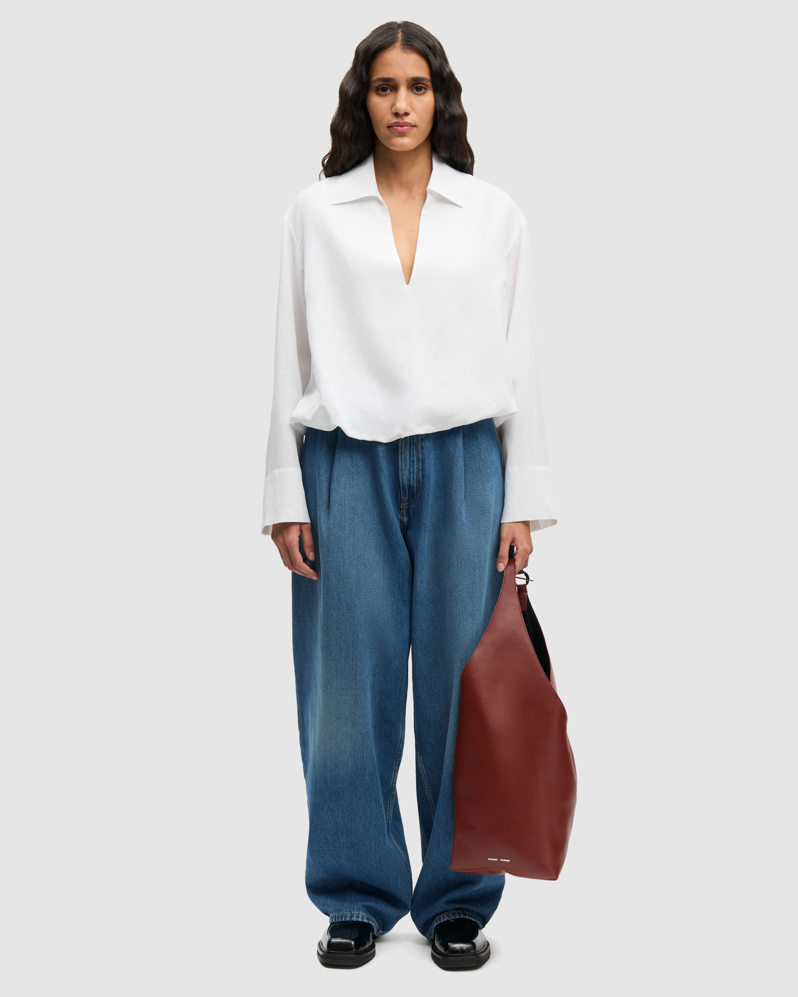 Saharper Pleat Jeans