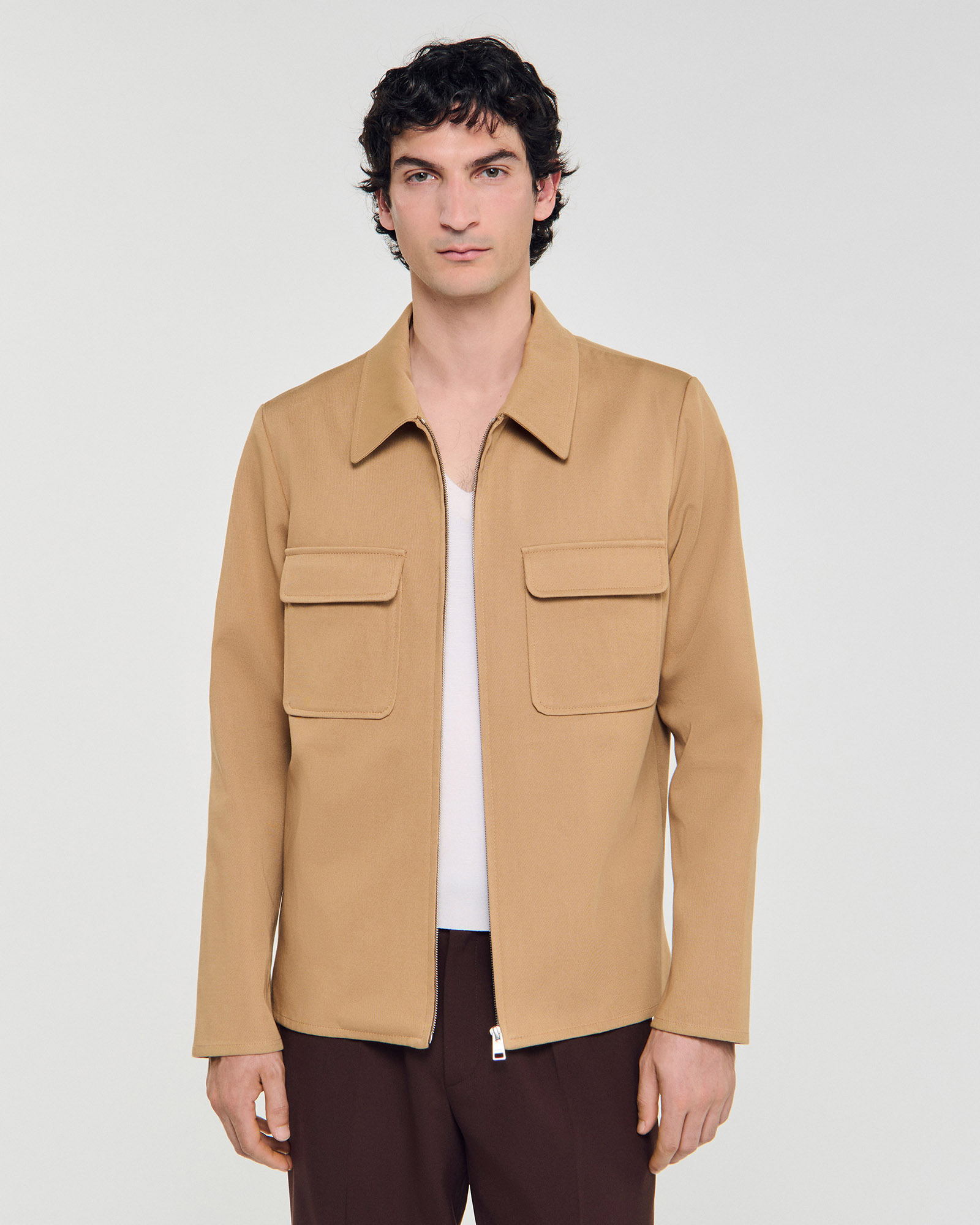 Cotton Pocket Jacket