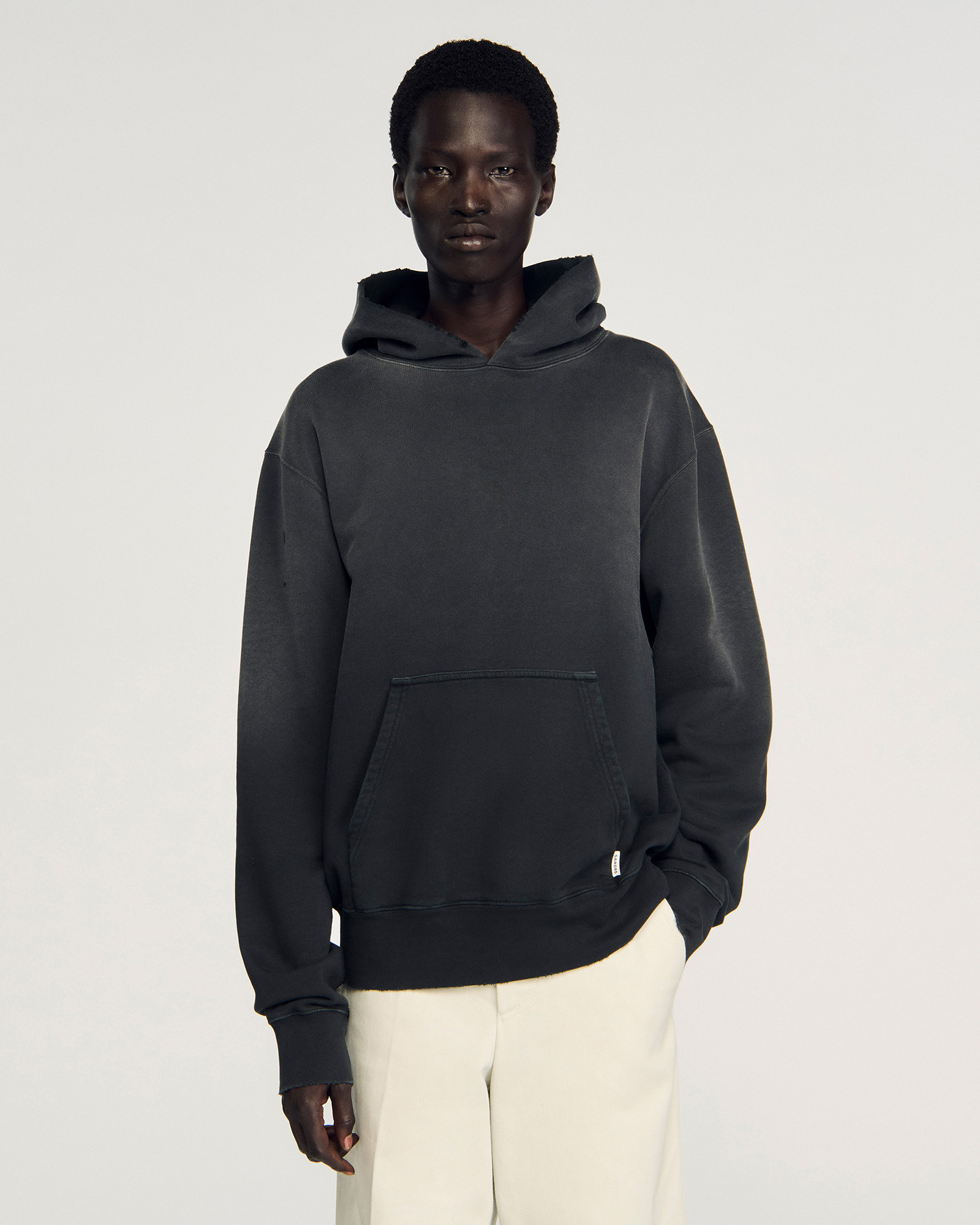 Washed Hoodie Sweatshirt