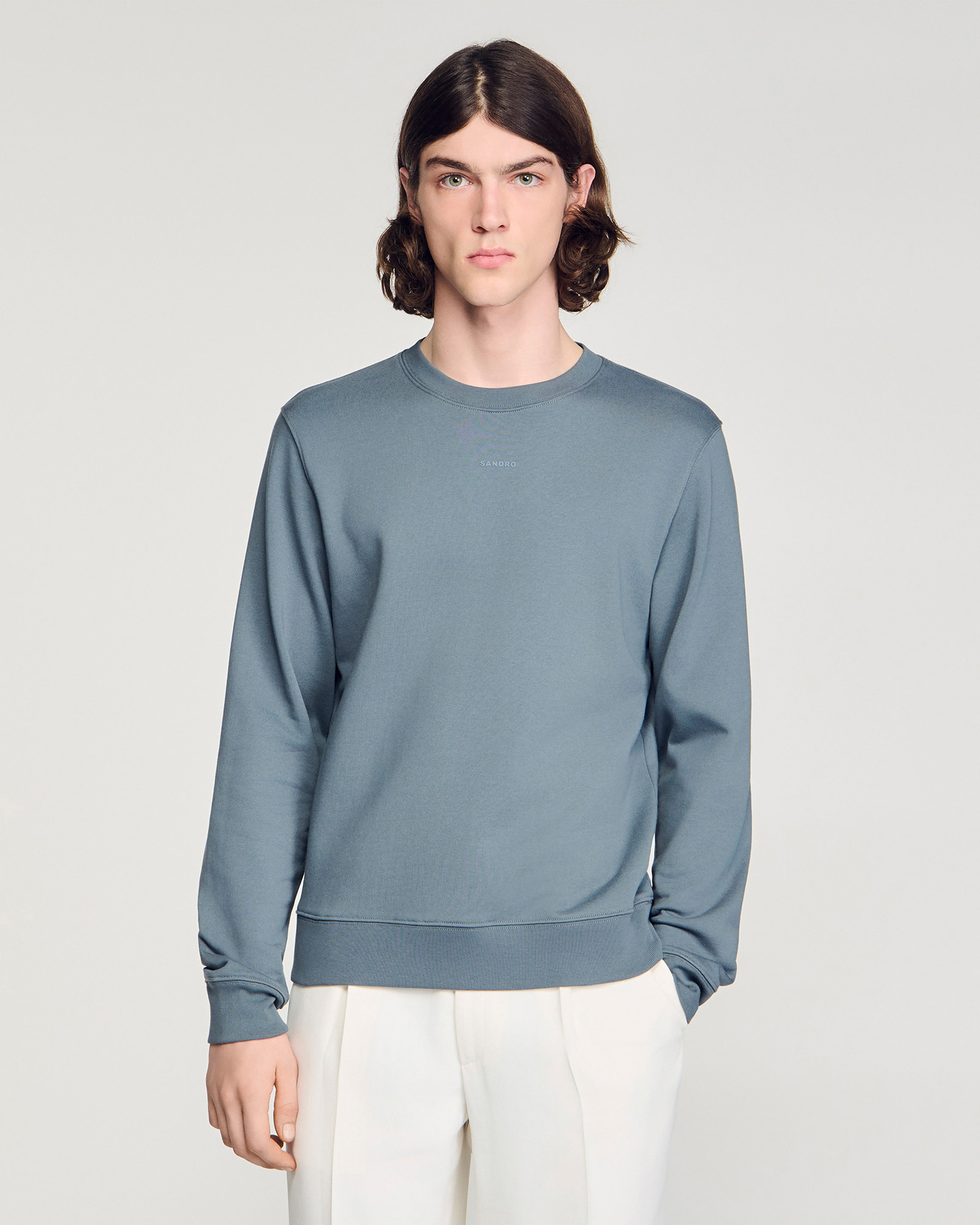 Sandro Logo Crewneck Sweatshirt