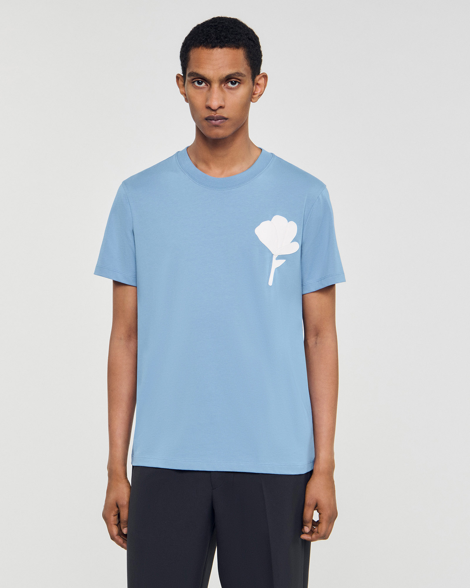 Layered Flower Tee Shirt