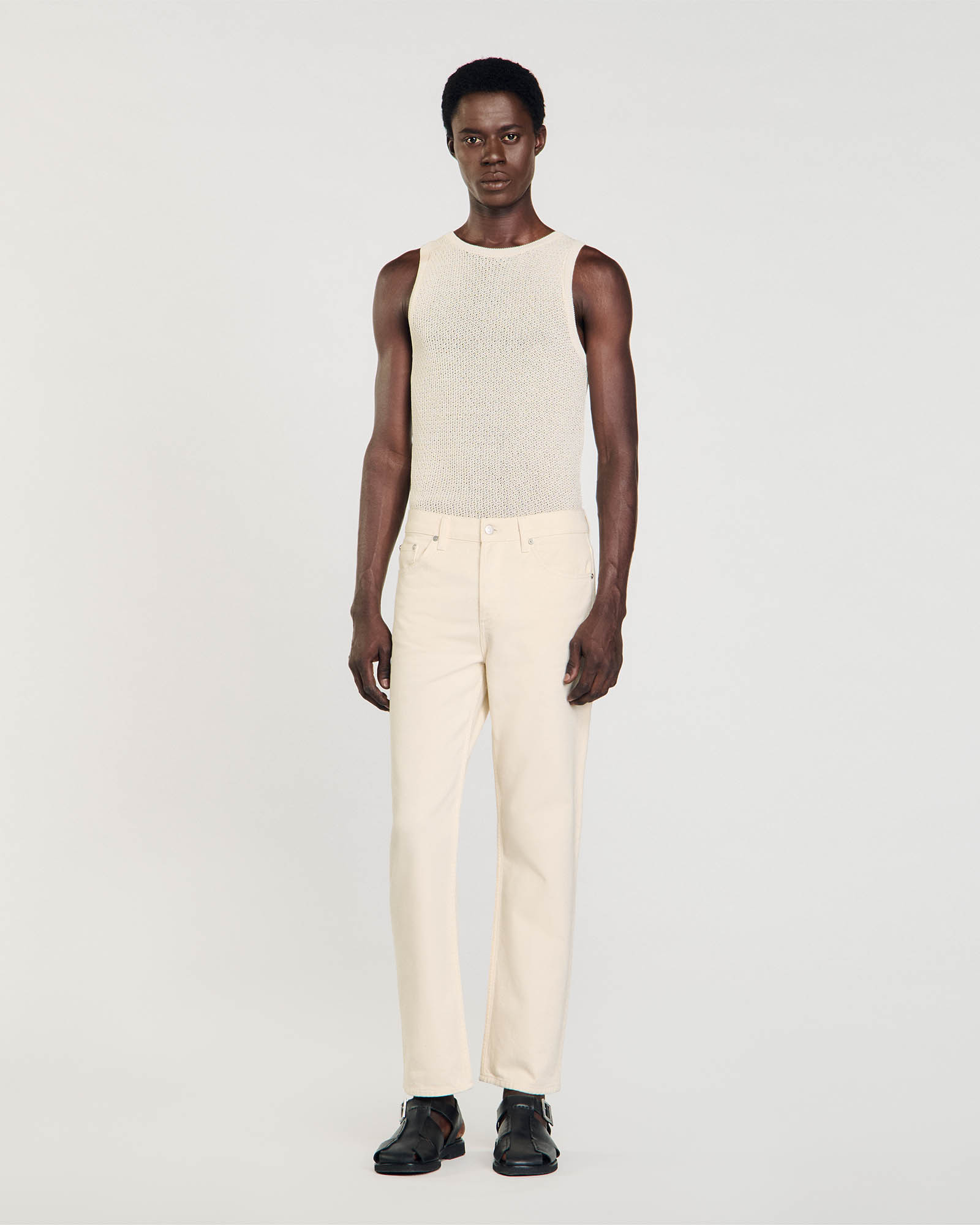 Regular Ecru Jeans