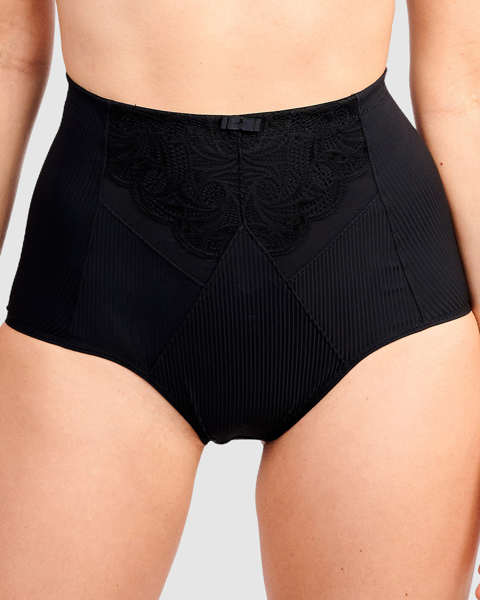 Ariane Essential Ribbed Microfibre High Waist Shaping Brief