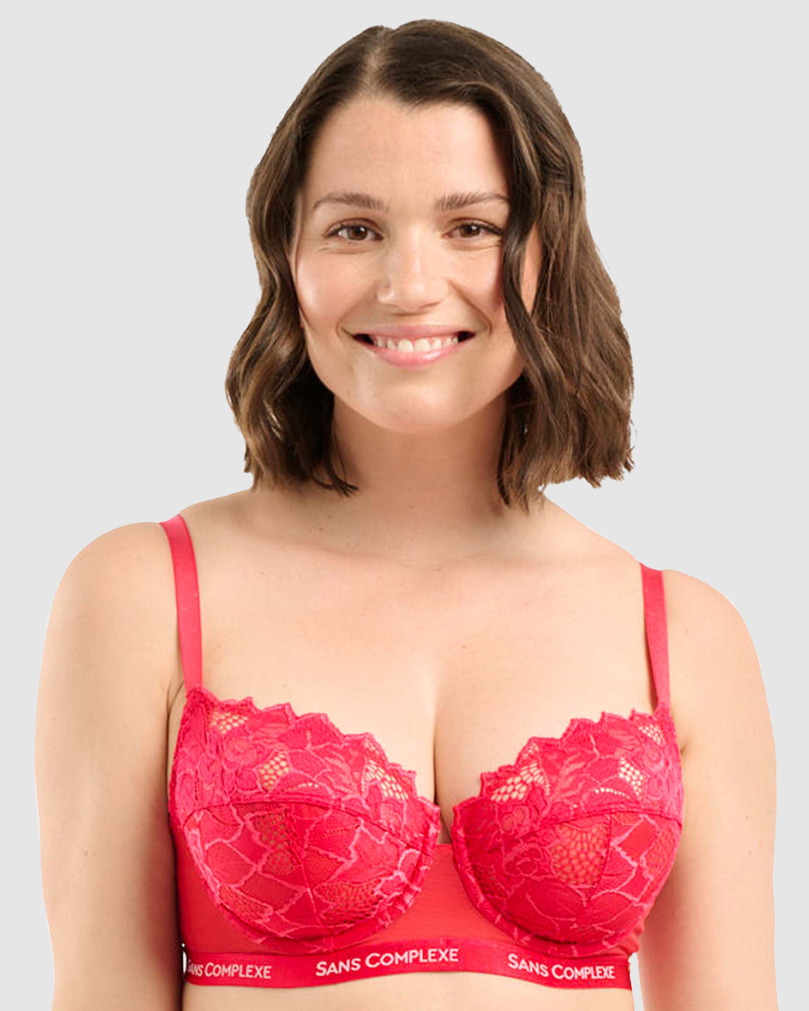 Arum Trend Sheer Lace Longline Balconette Bra