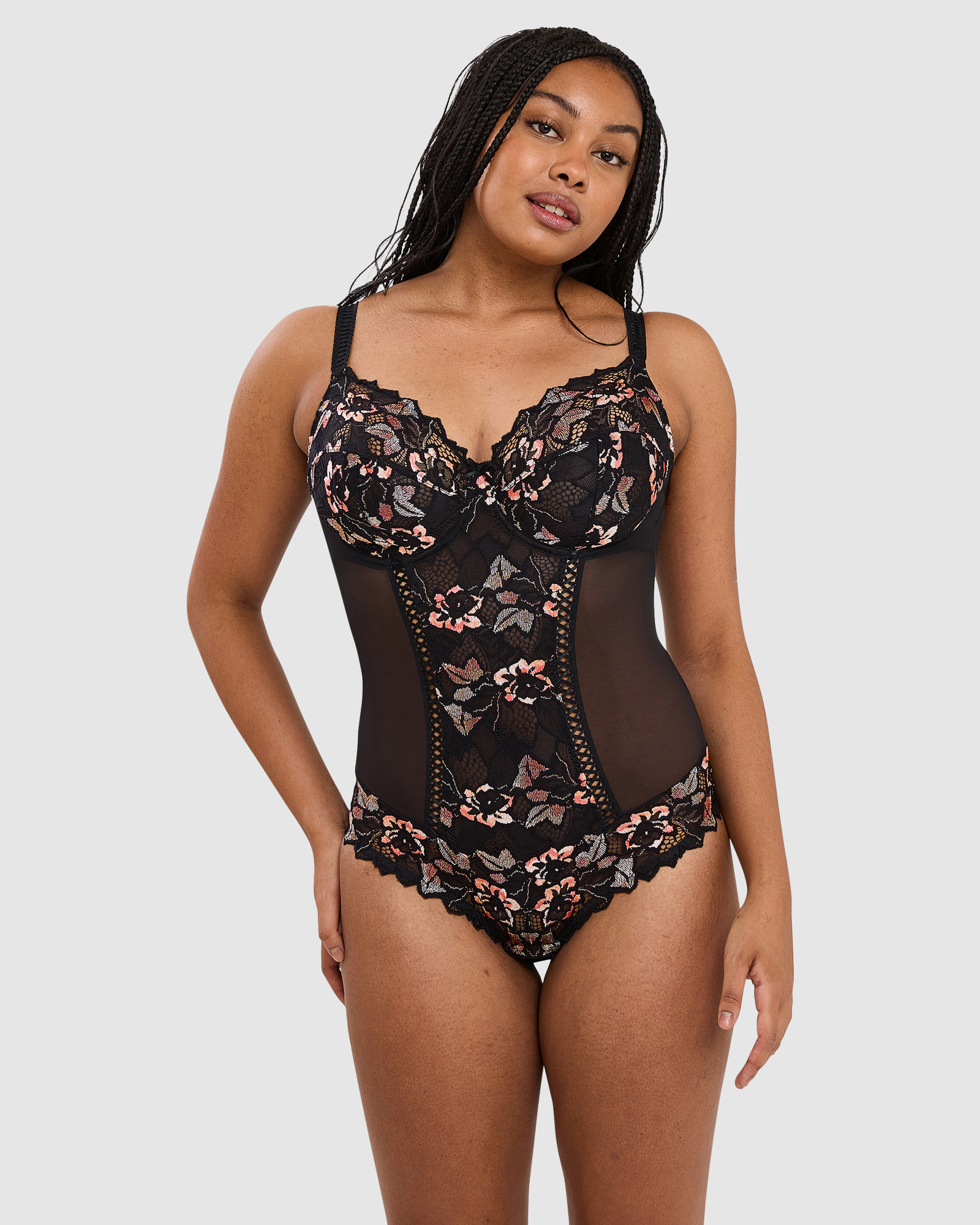 Arum Cabaret Underwired Lace Bodysuit