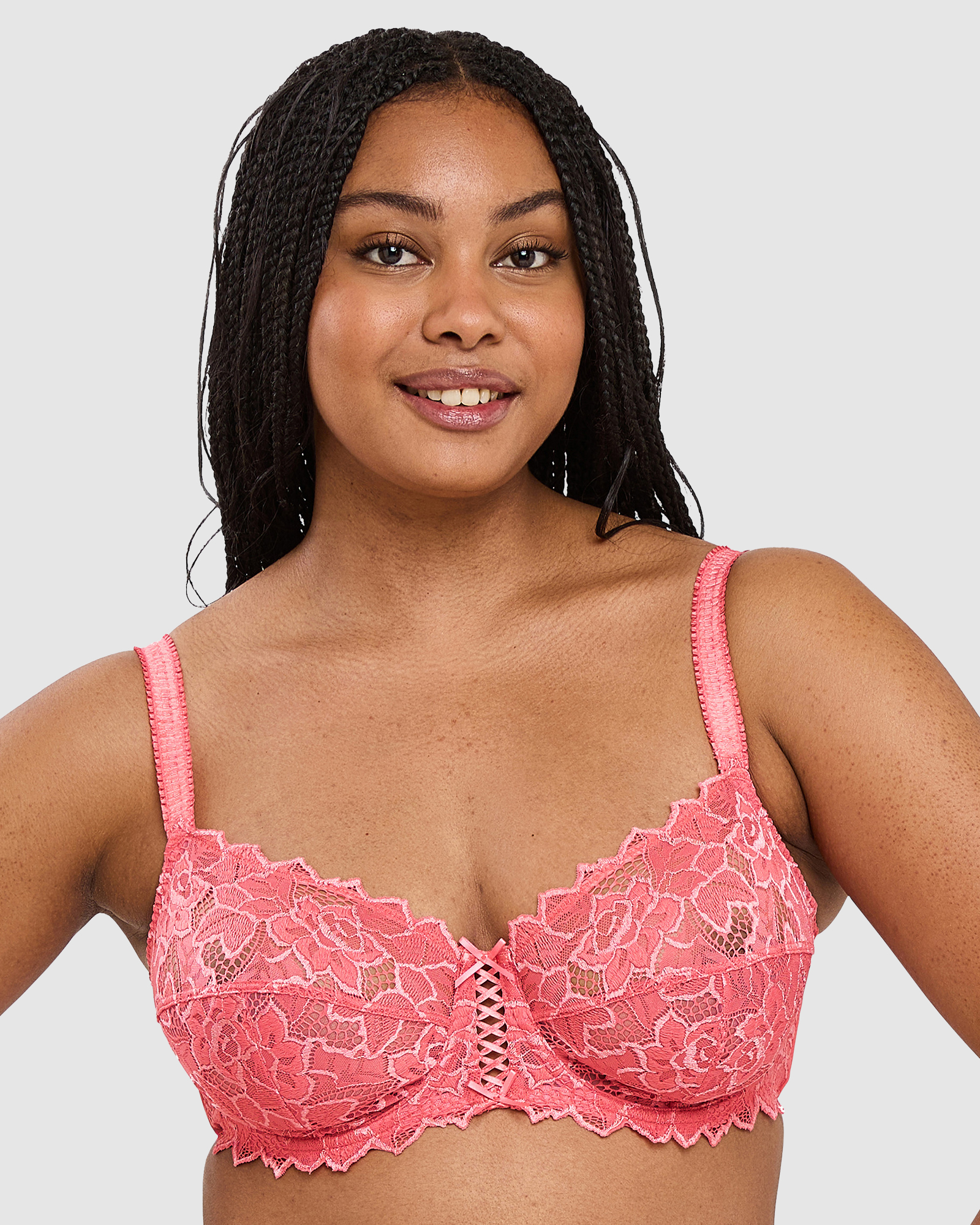 Arum Underwired Balconette Lace Bra