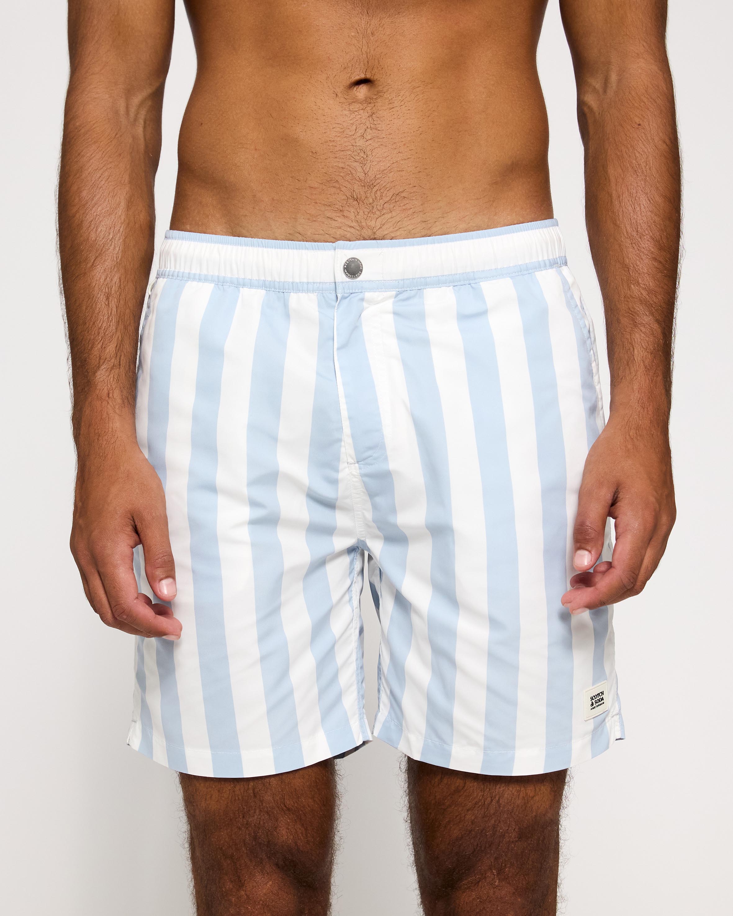 Striped Swim Shorts