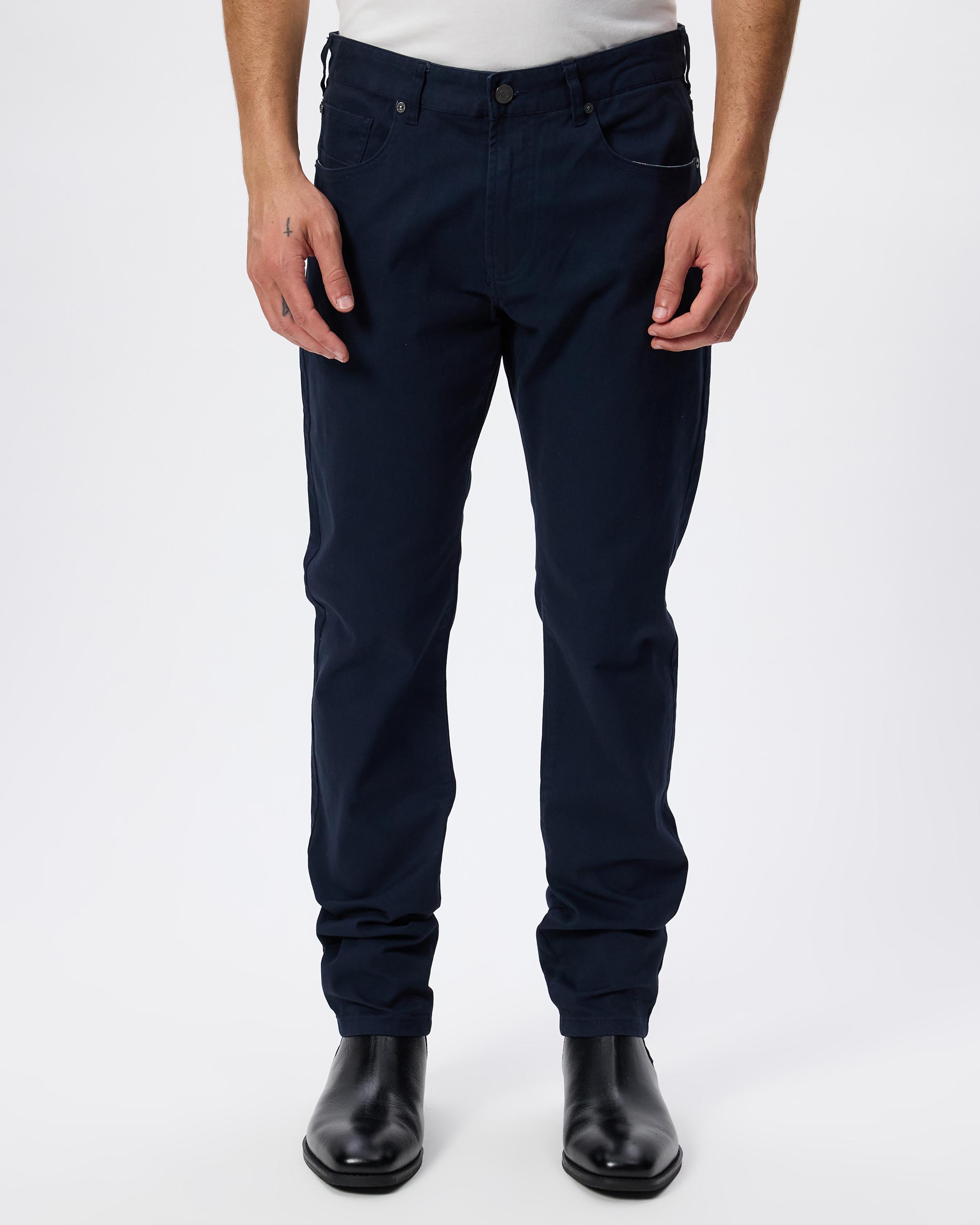 Ralston Stretch Cotton-Twill 5-Pocket Pants