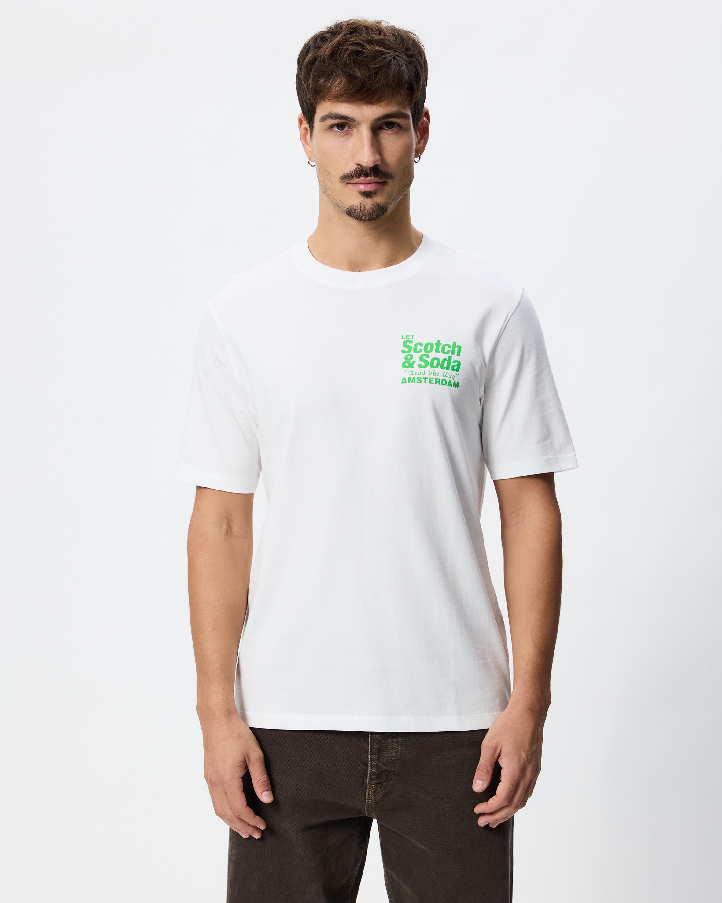 Regular Fit Front Back T-Shirt