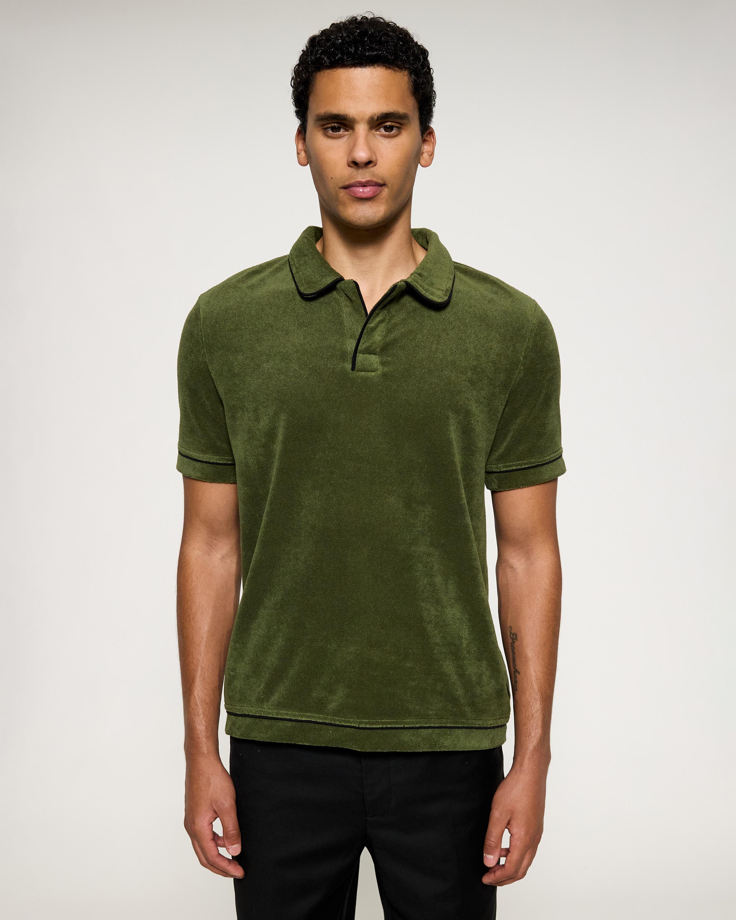 Towelling Polo