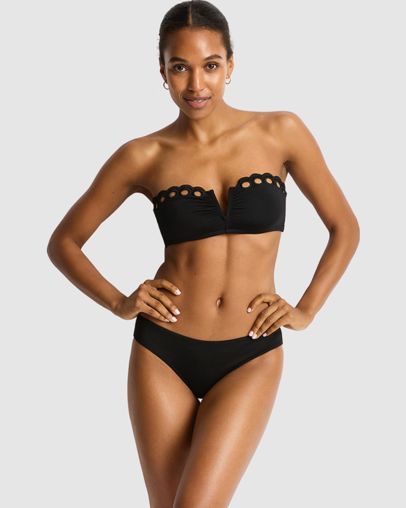 Elysian V Bar Bandeau Bikini Top