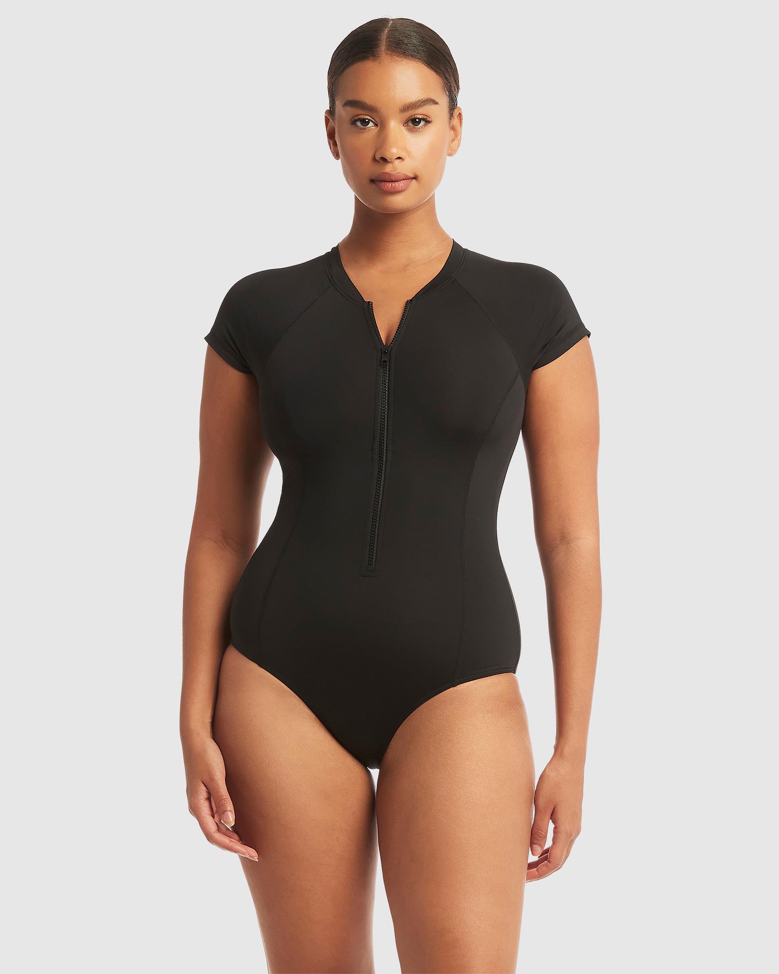 Essentials Short Sleeve Multifit One Piece