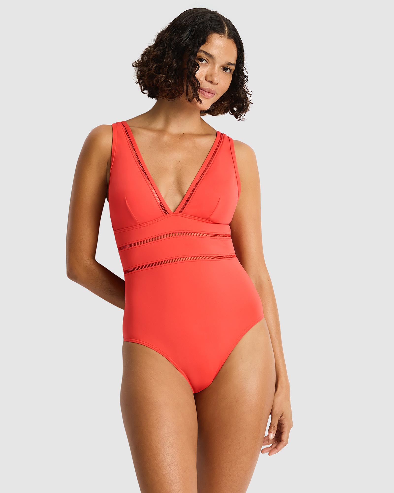 Essentials Edit Spliced One Piece