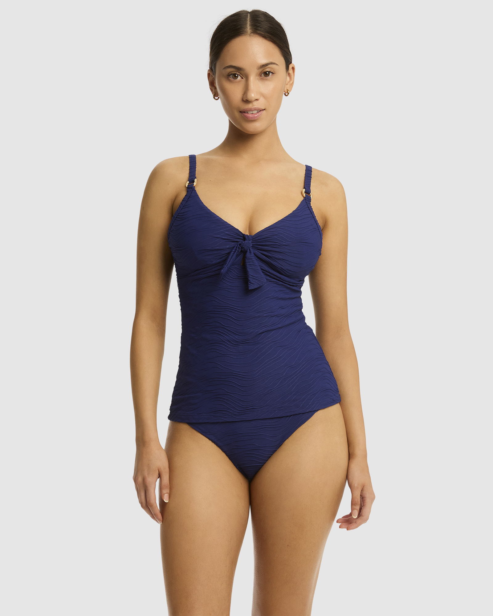 De Soleil Tie Front DD/E Cup Singlet Top