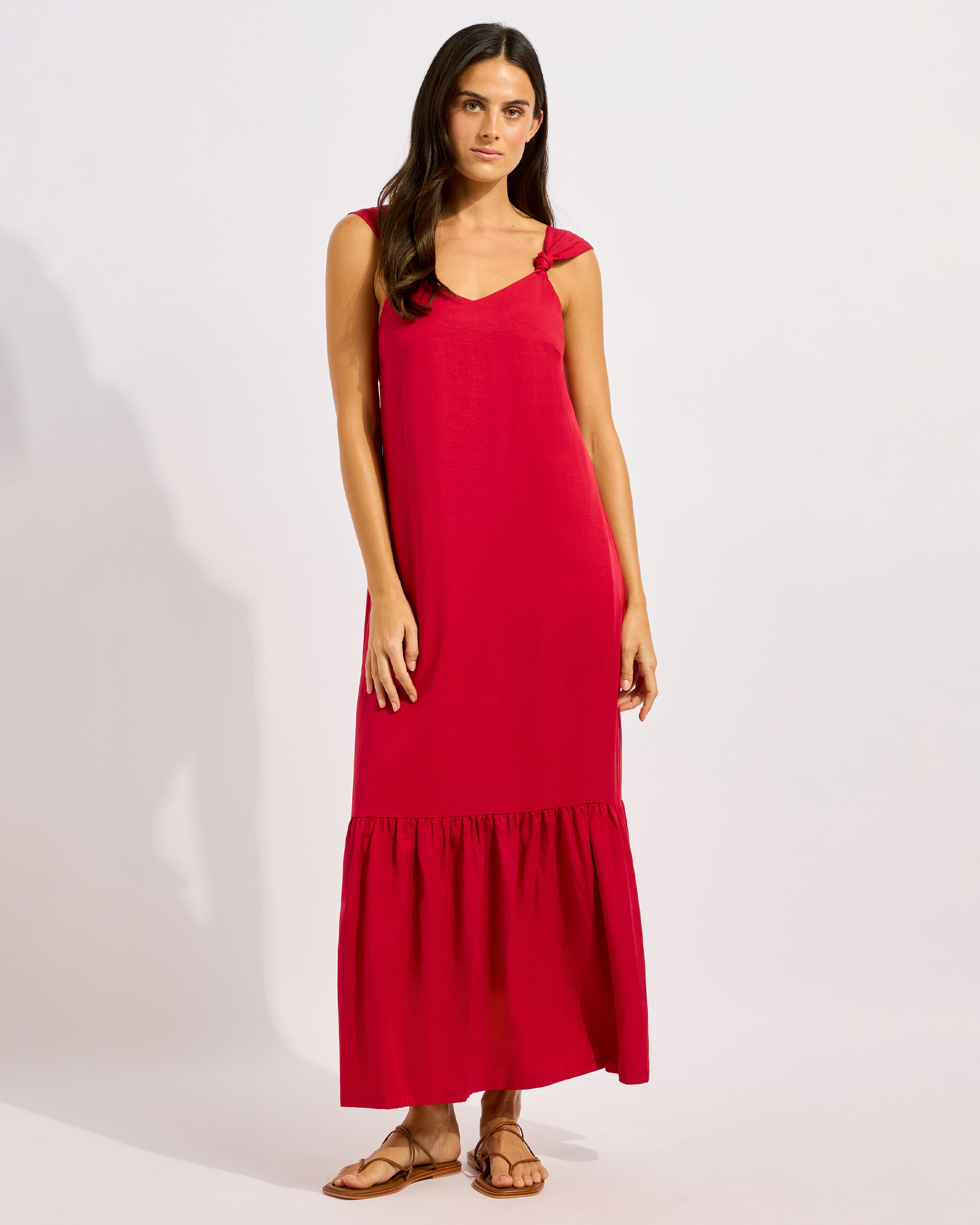 Tie Back Maxi Dress