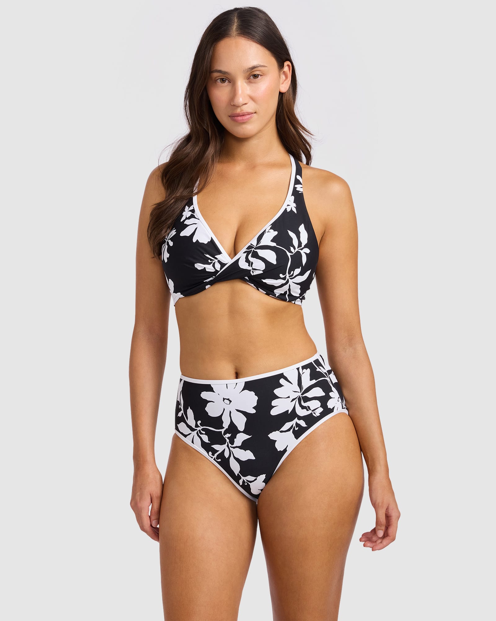 Mayflower Wrap Front F Cup Bikini Top