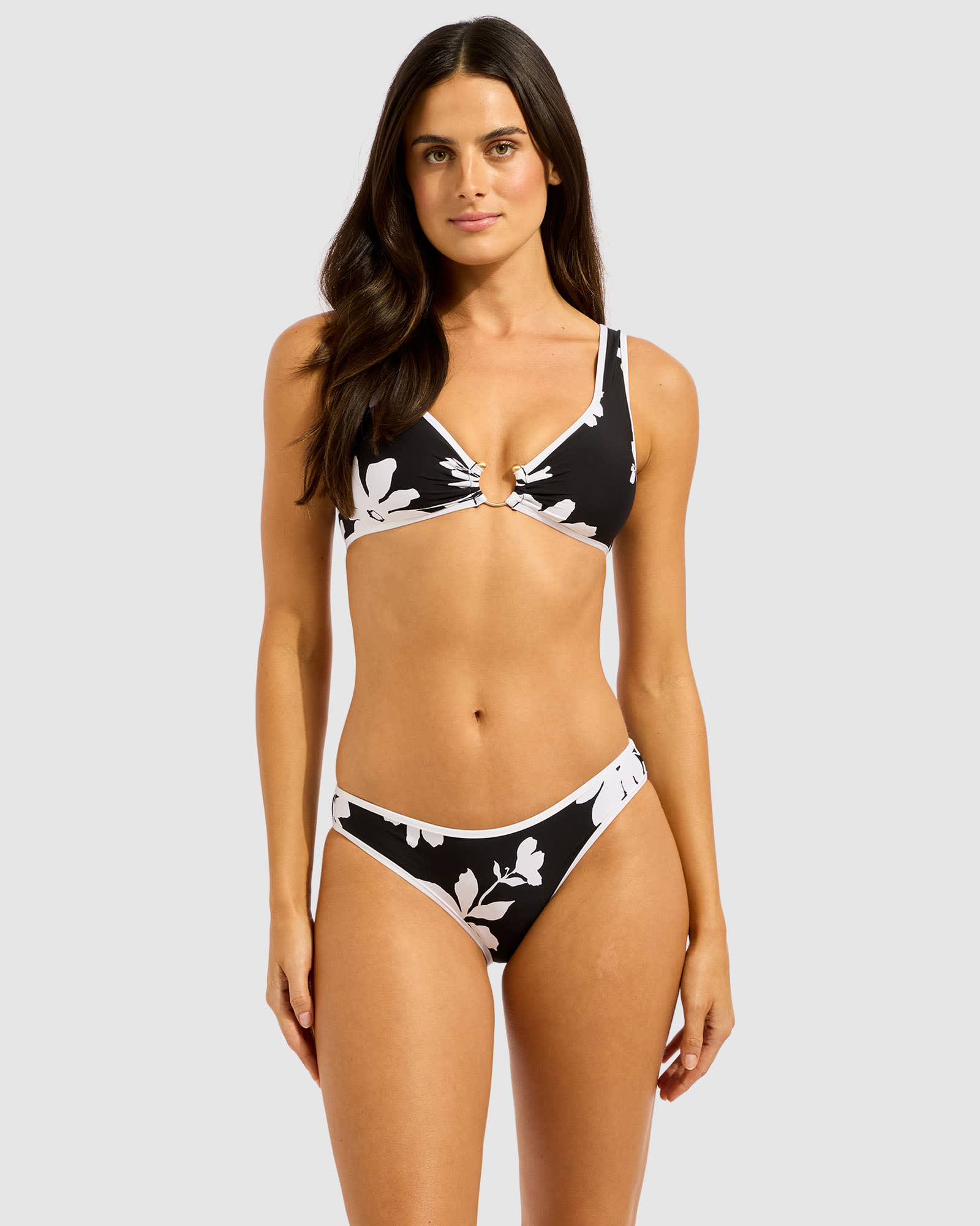 Mayflower Ring Front Tank Bikini Top