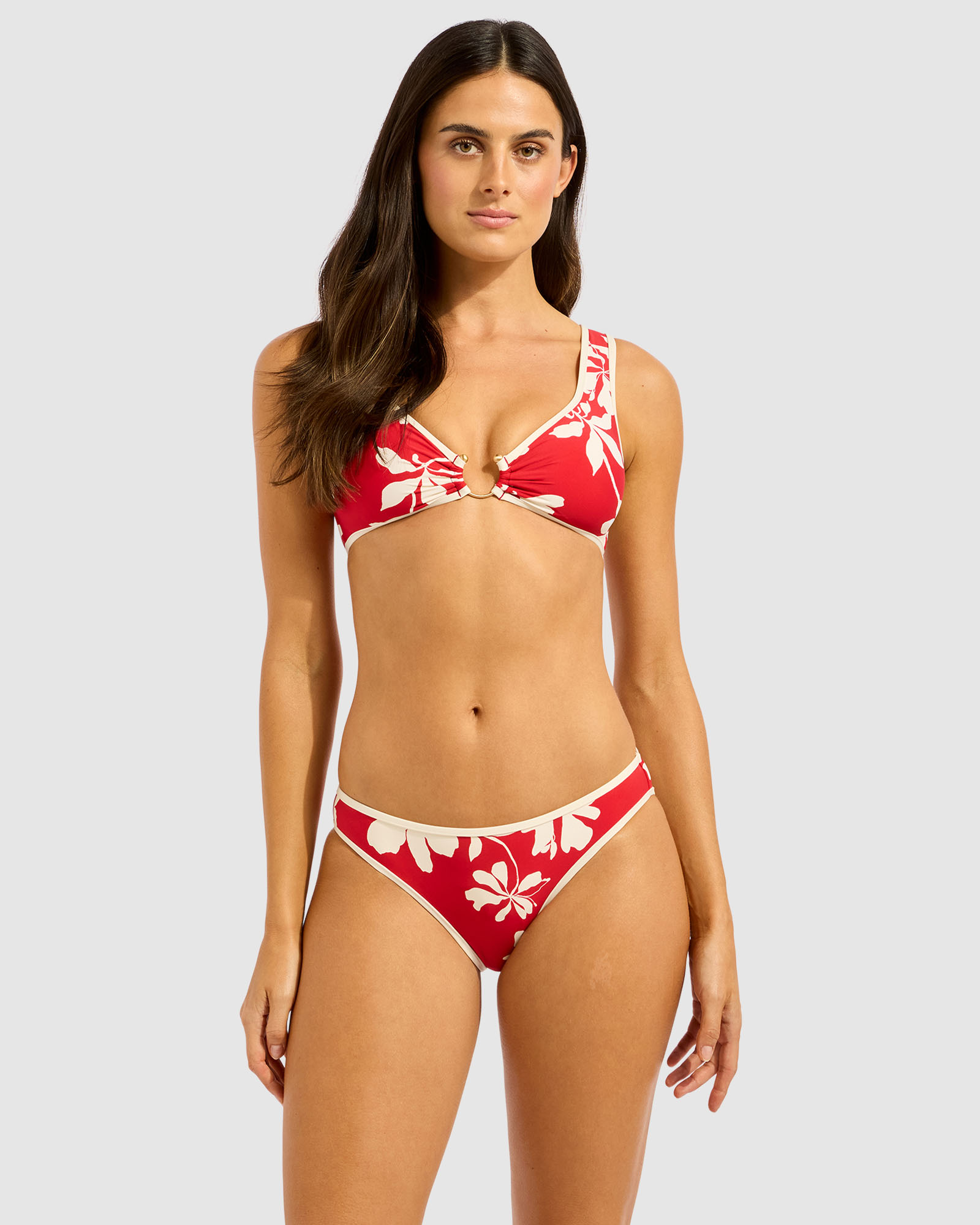 Mayflower Ring Front Tank Bikini Top