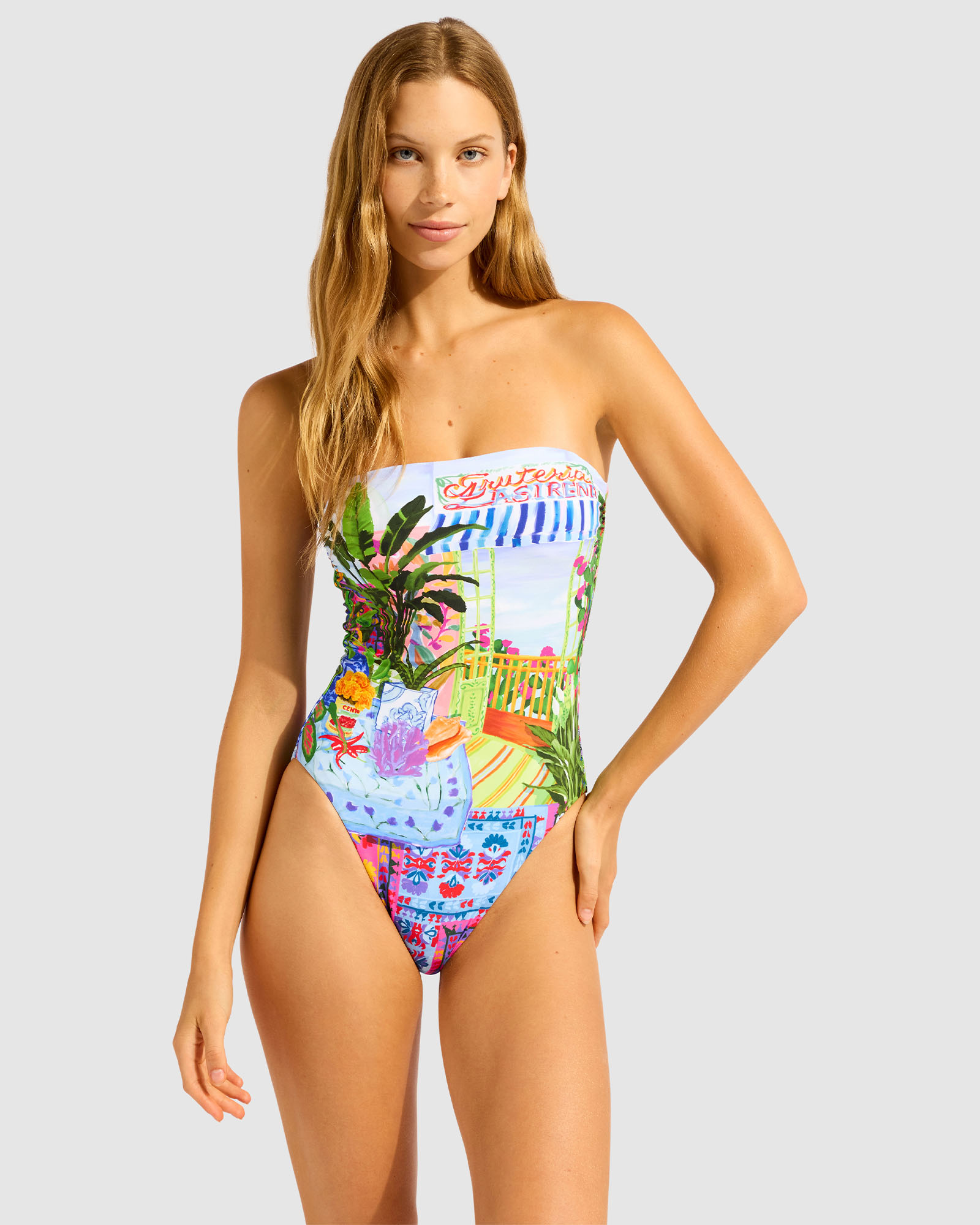 La Boca DD Bandeau One Piece Swimsuit