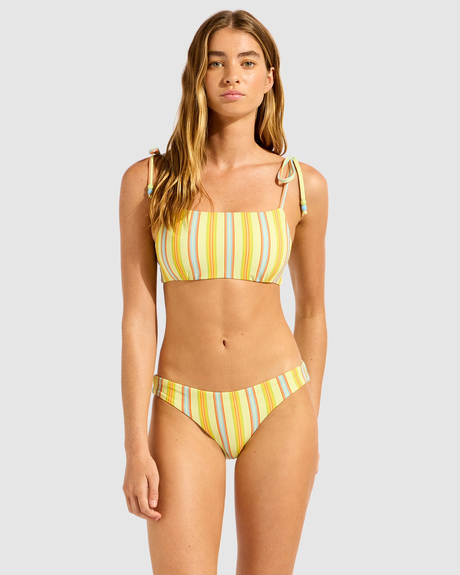 Positano Scoop Neck Tank Bikini Top