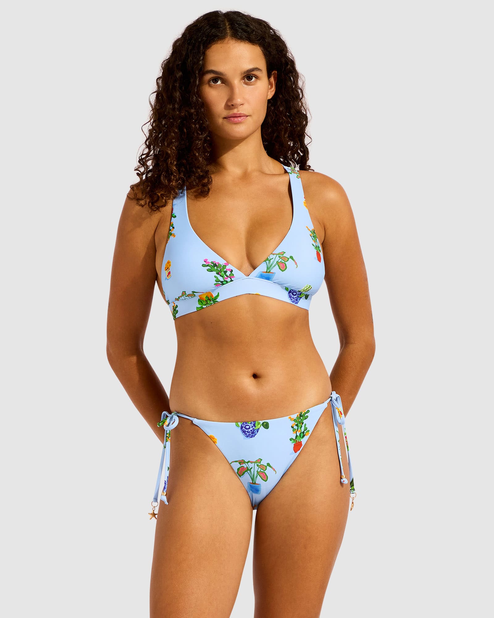 Playa Bonita Multi Fit Triangle Bikini Top