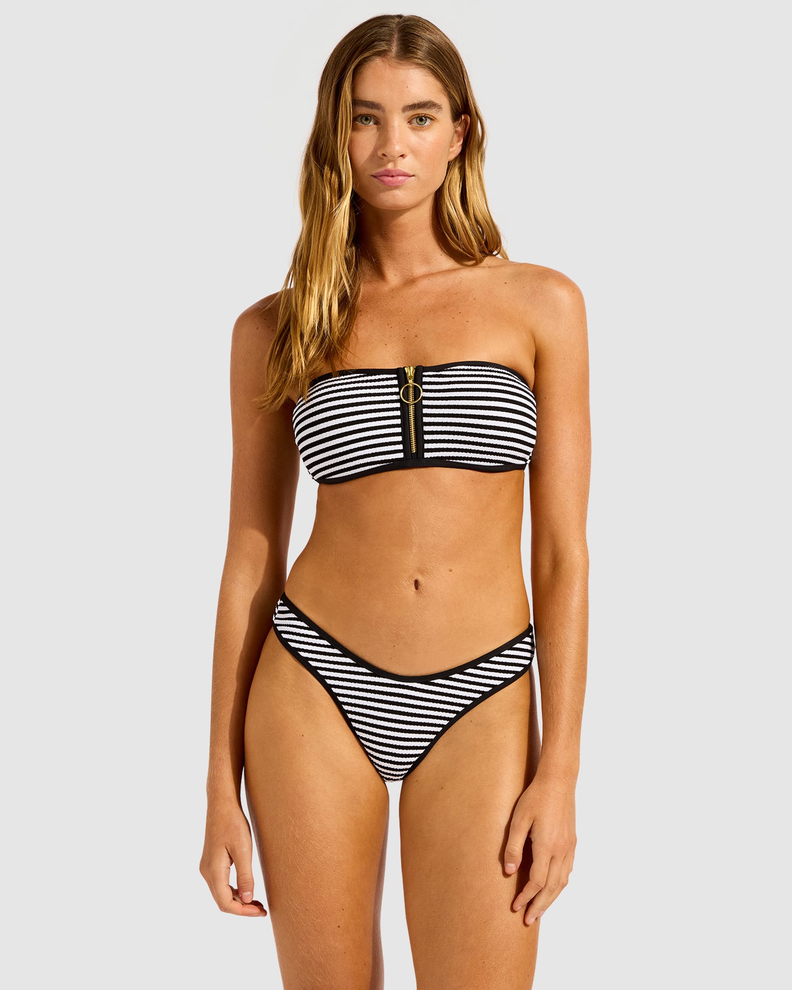 Clubhouse High Leg Bikini Bottom