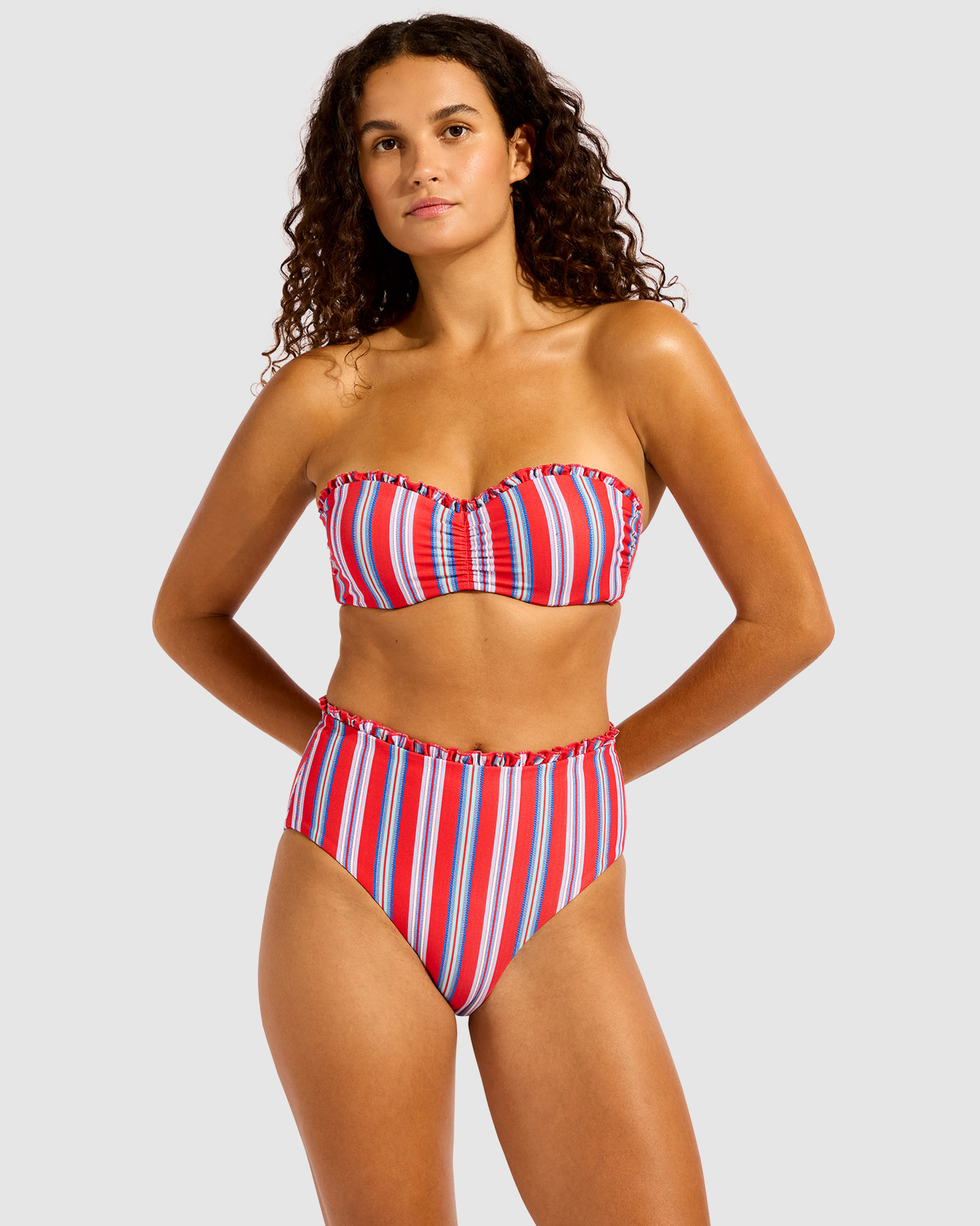 Positano High Waisted Bikini Bottom