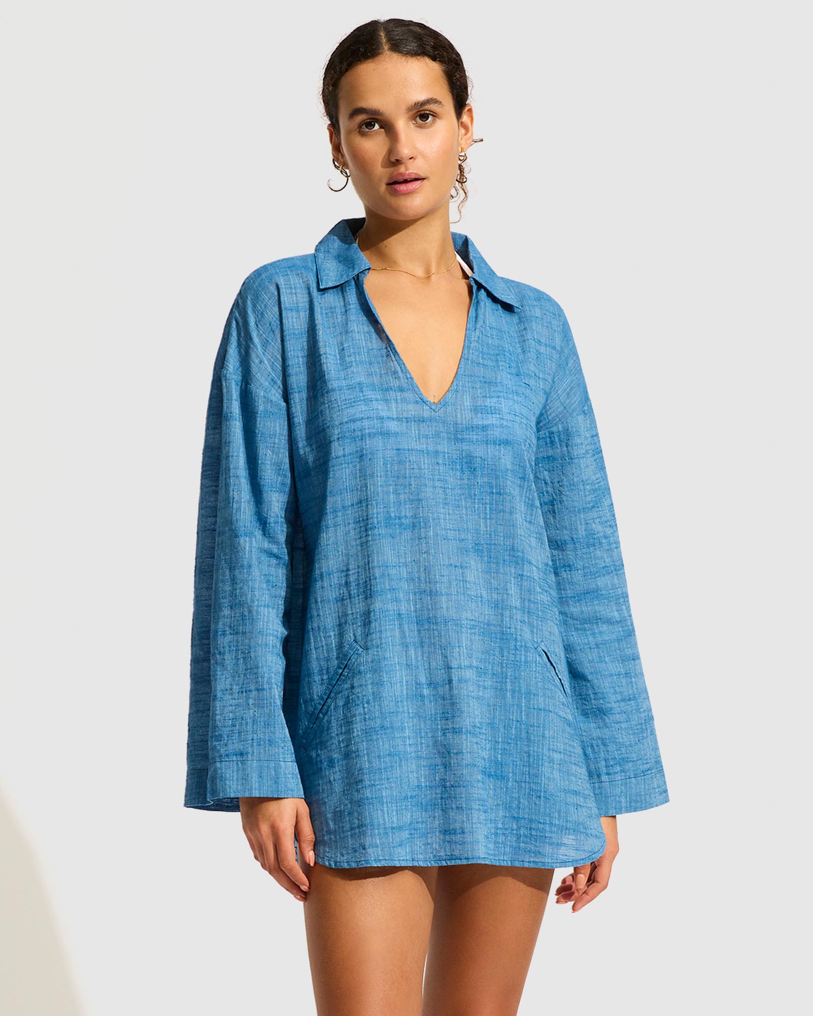 Longline Beach Shirt