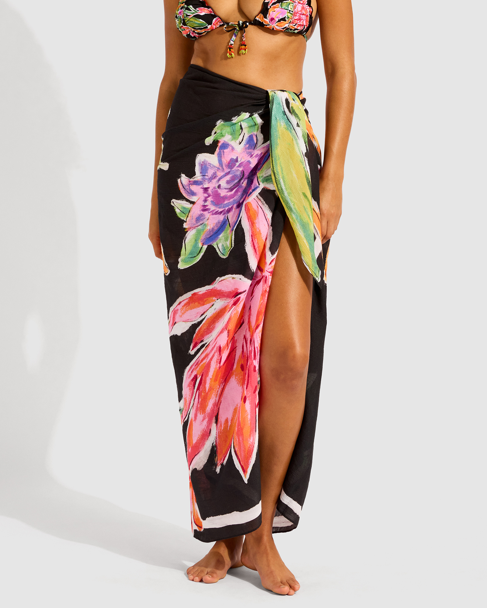 Hothouse Floral Sarong