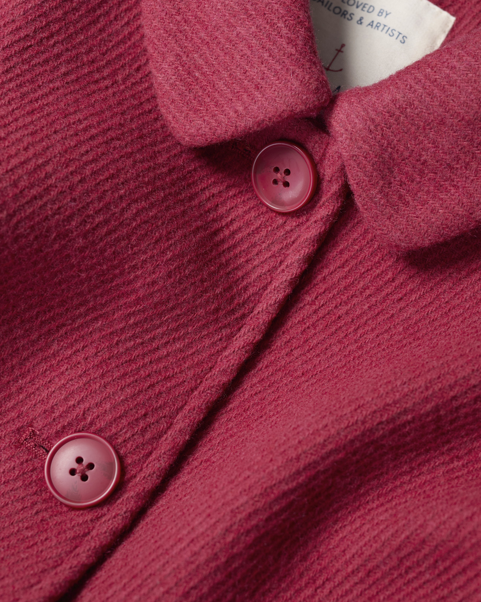 Seasalt Cornwall Pink Wood Cabin Coat