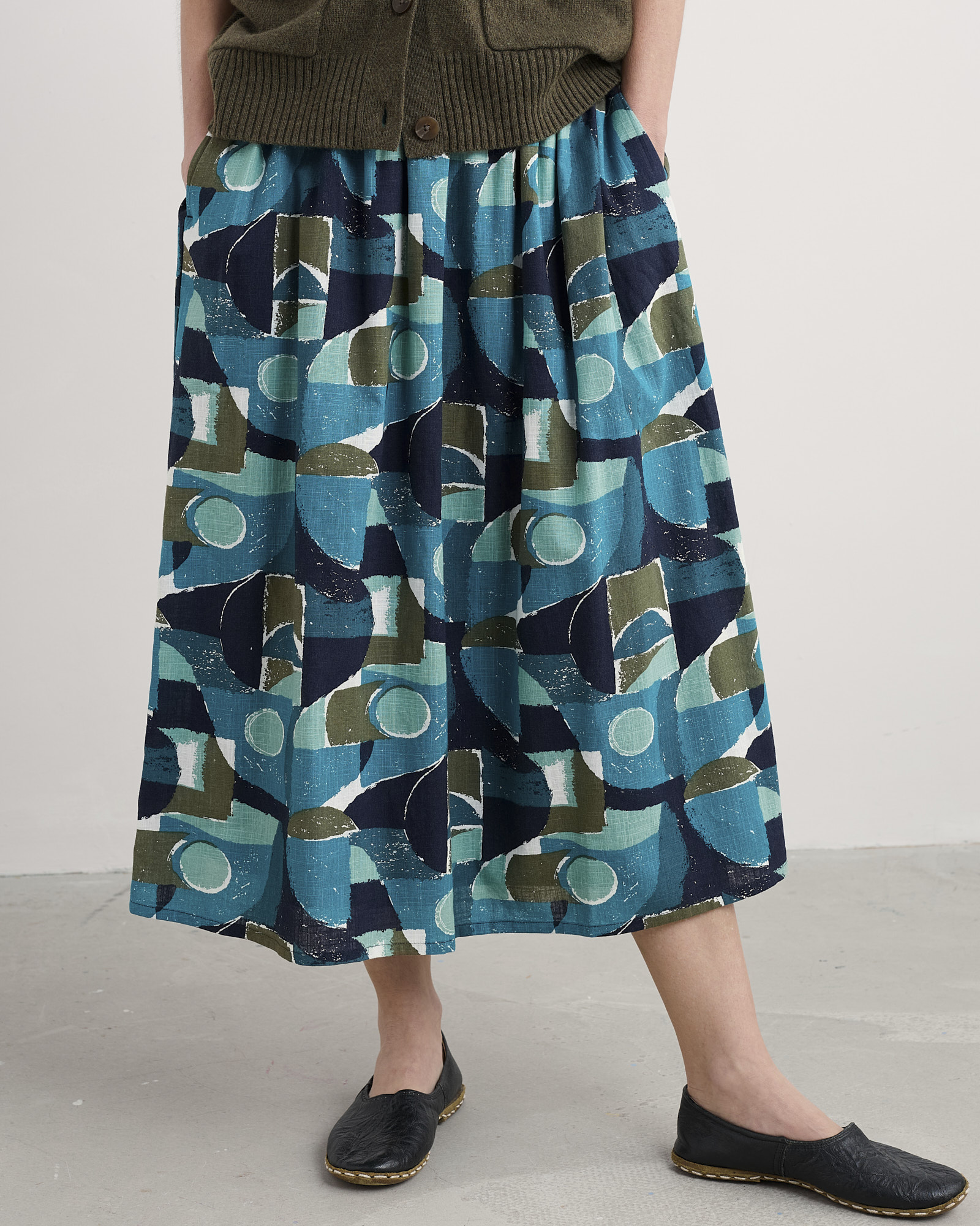 Seasalt Cornwall Blue Mevagissey Skirt