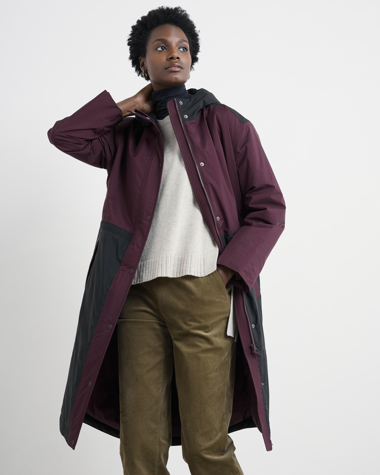Seasalt Cornwall Multi Chapel Rock Coat
