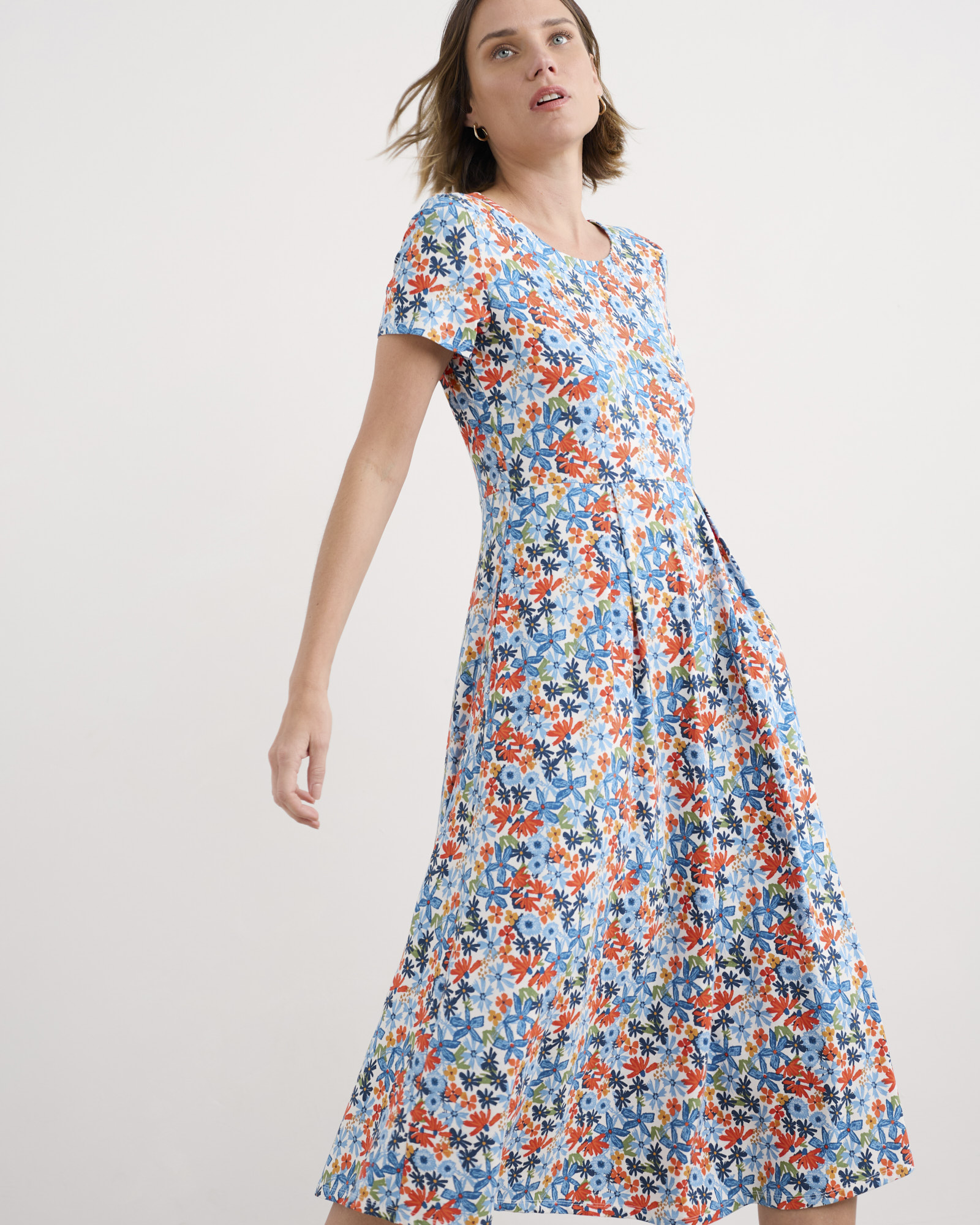 Seasalt Cornwall Multi S/S Veronica Dress