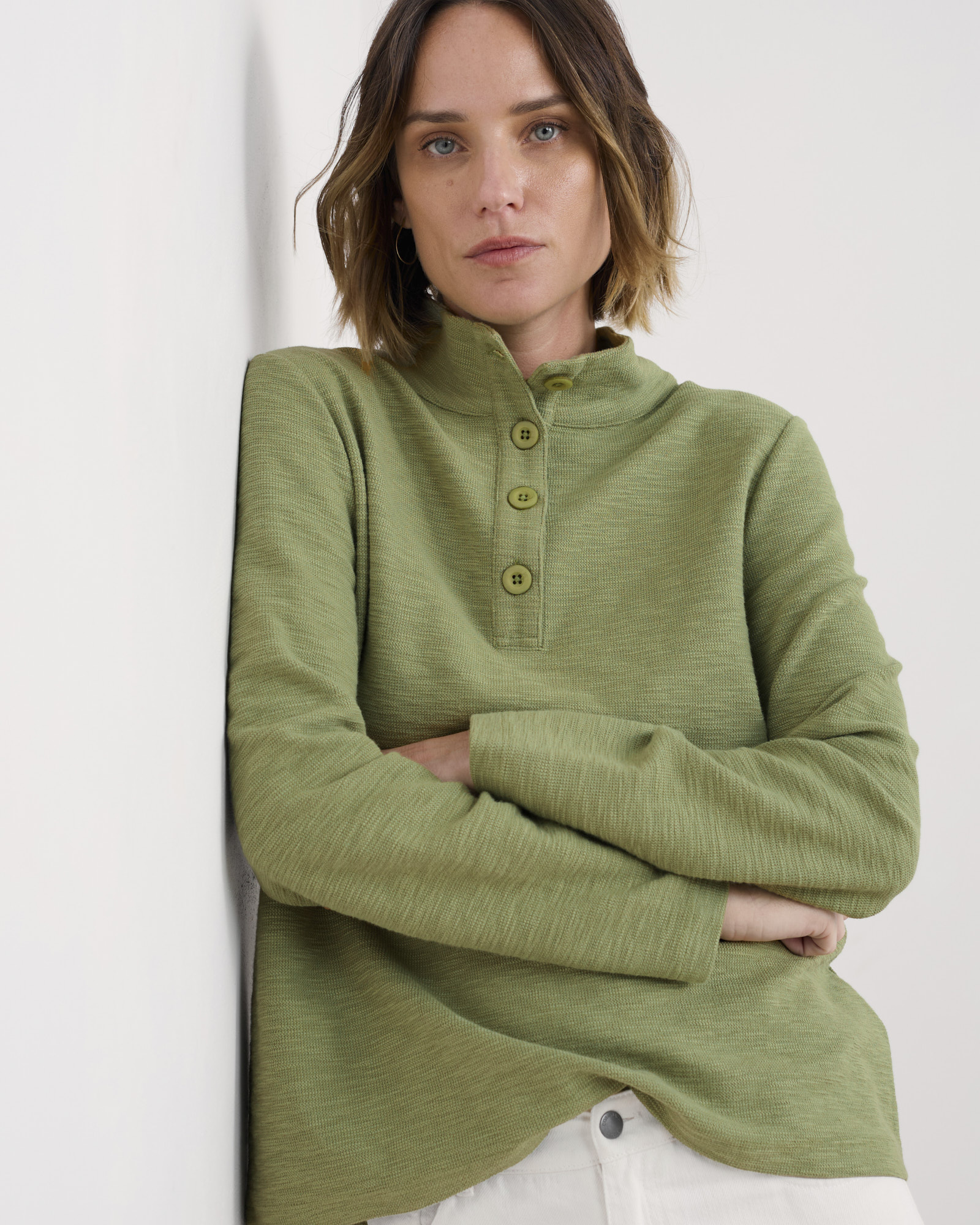 Seasalt Cornwall Green Last Boat Sweatshirt