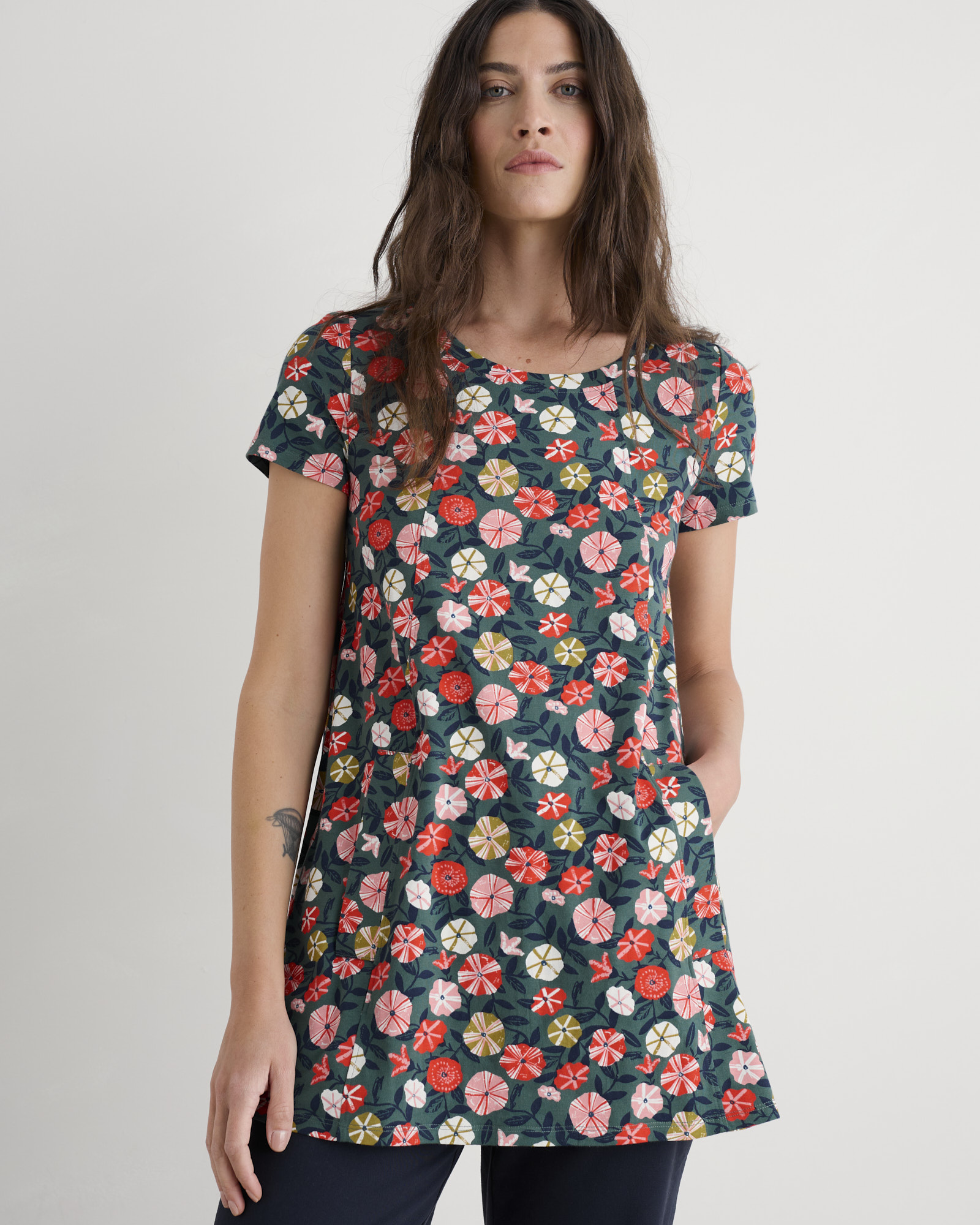 Seasalt Cornwall Multi Screenprint Tunic