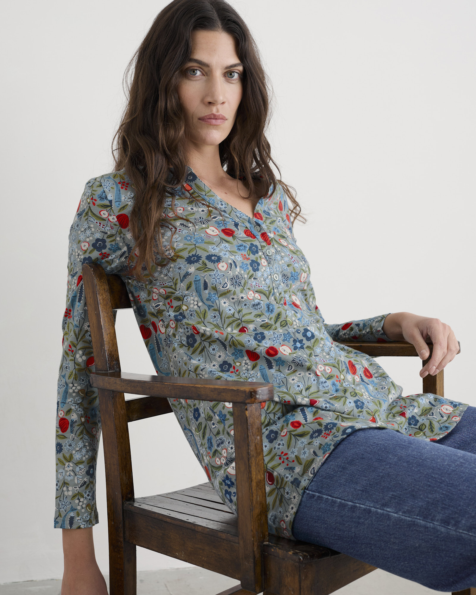 Seasalt Cornwall Blue Moon Window Tunic