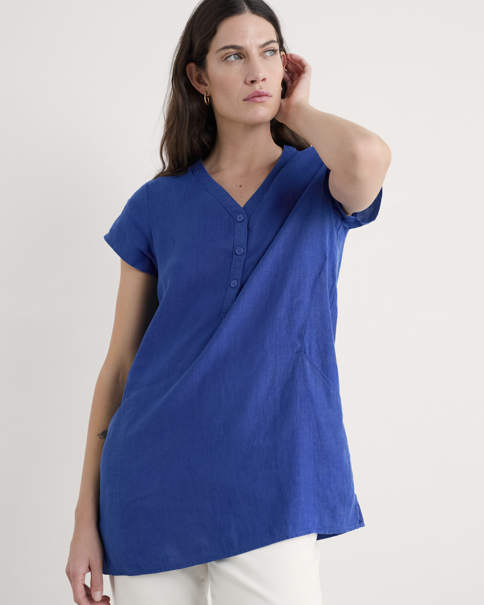 Seasalt Cornwall Bright Marine Little Croft Tunic