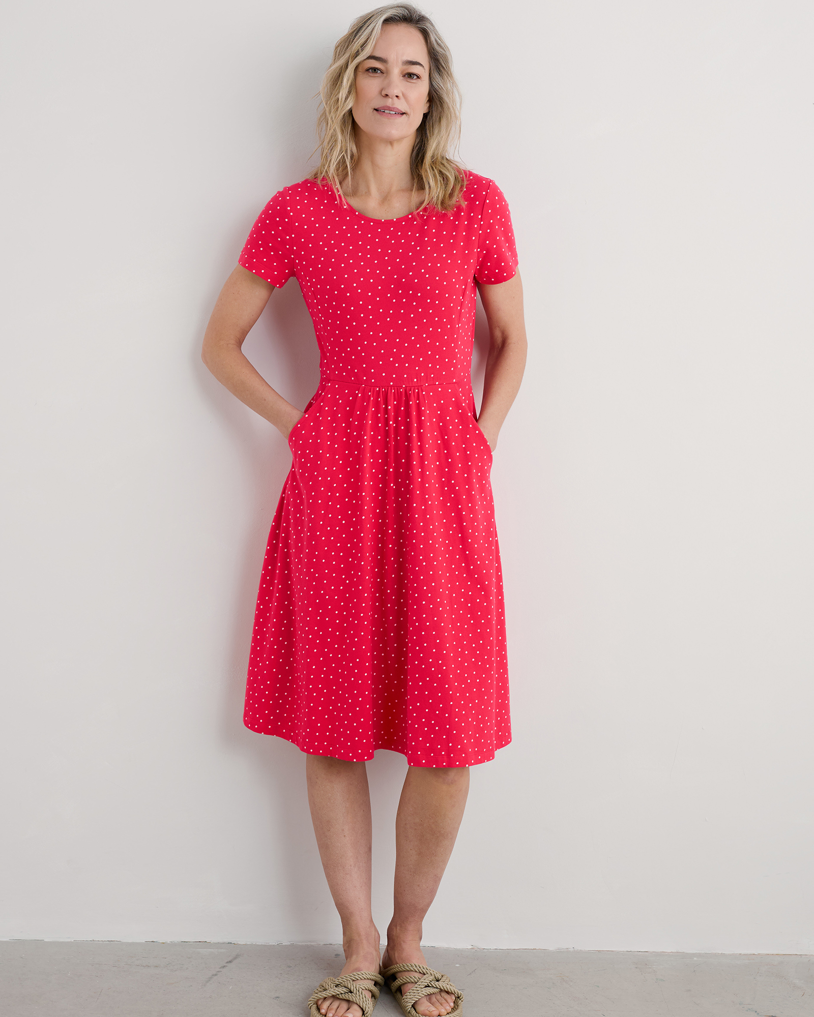 Seasalt Cornwall Red S/S April Dress