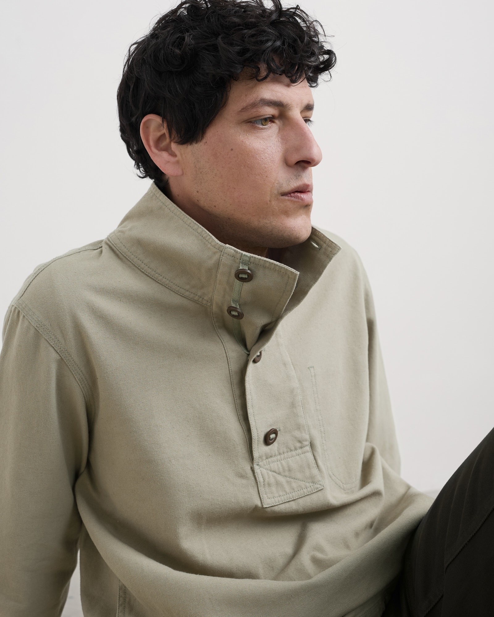 Seasalt Cornwall Green Clay Stone Smock