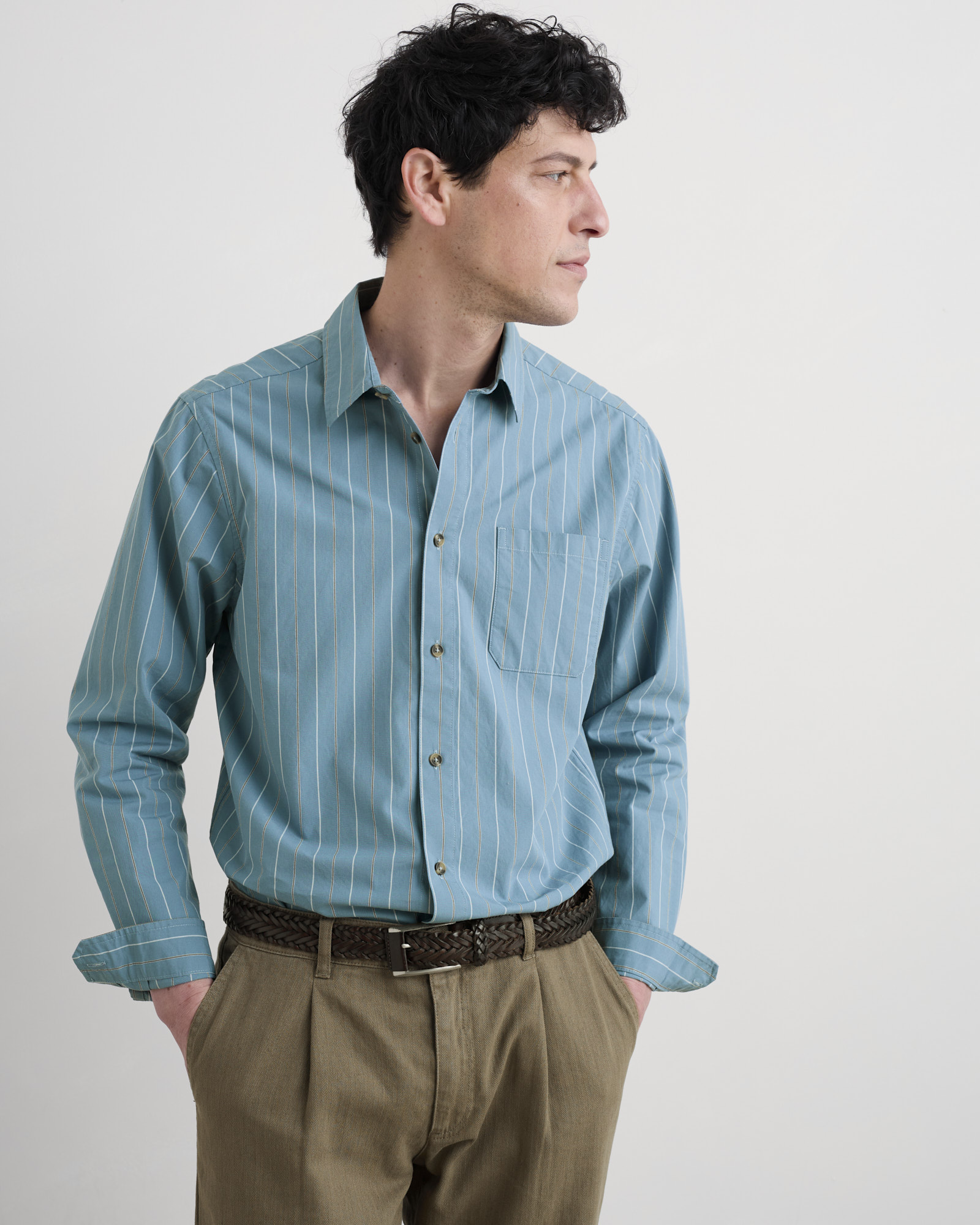 Seasalt Cornwall Blue Turnstone Shirt