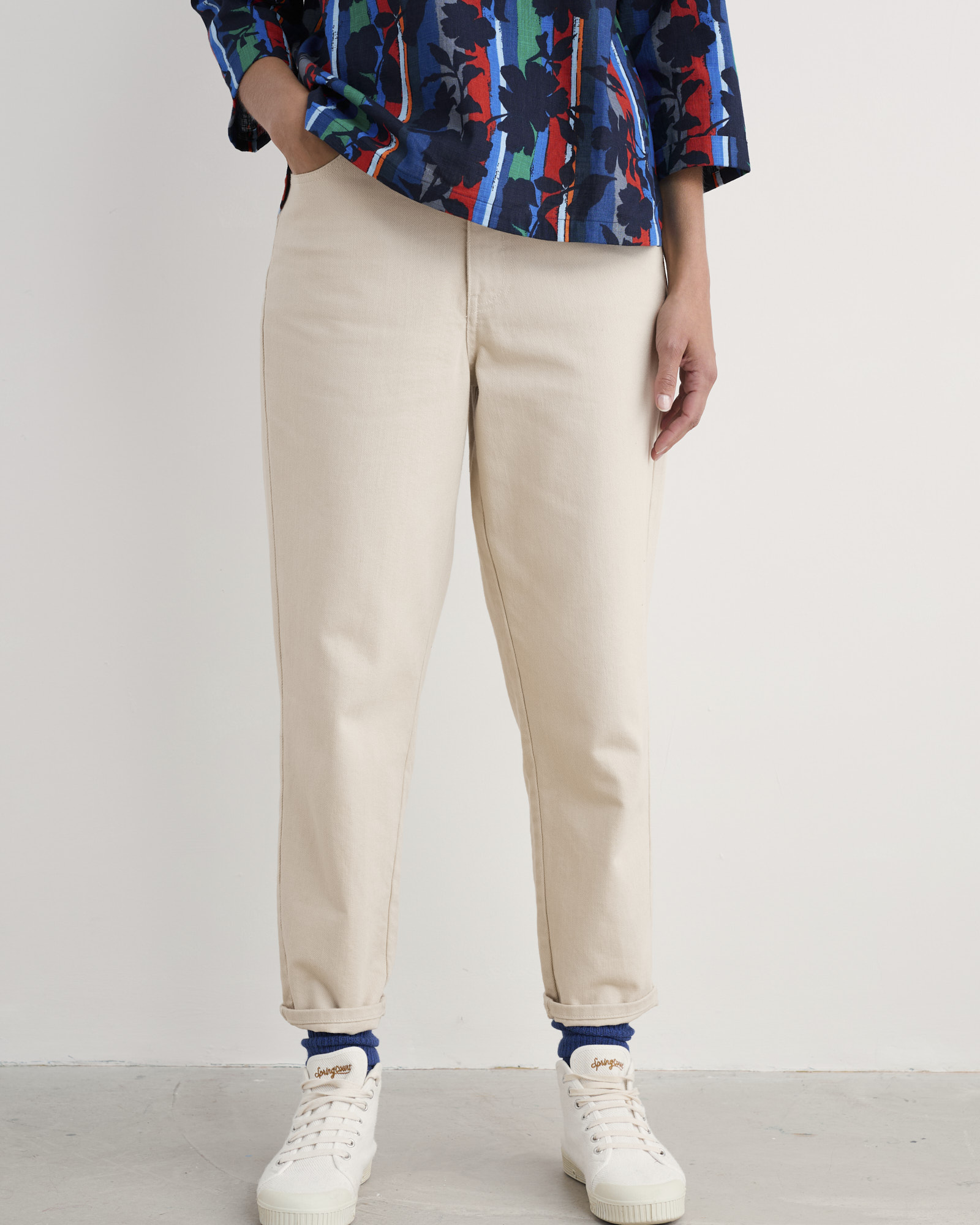 Seasalt Cornwall Natural Towan Jean