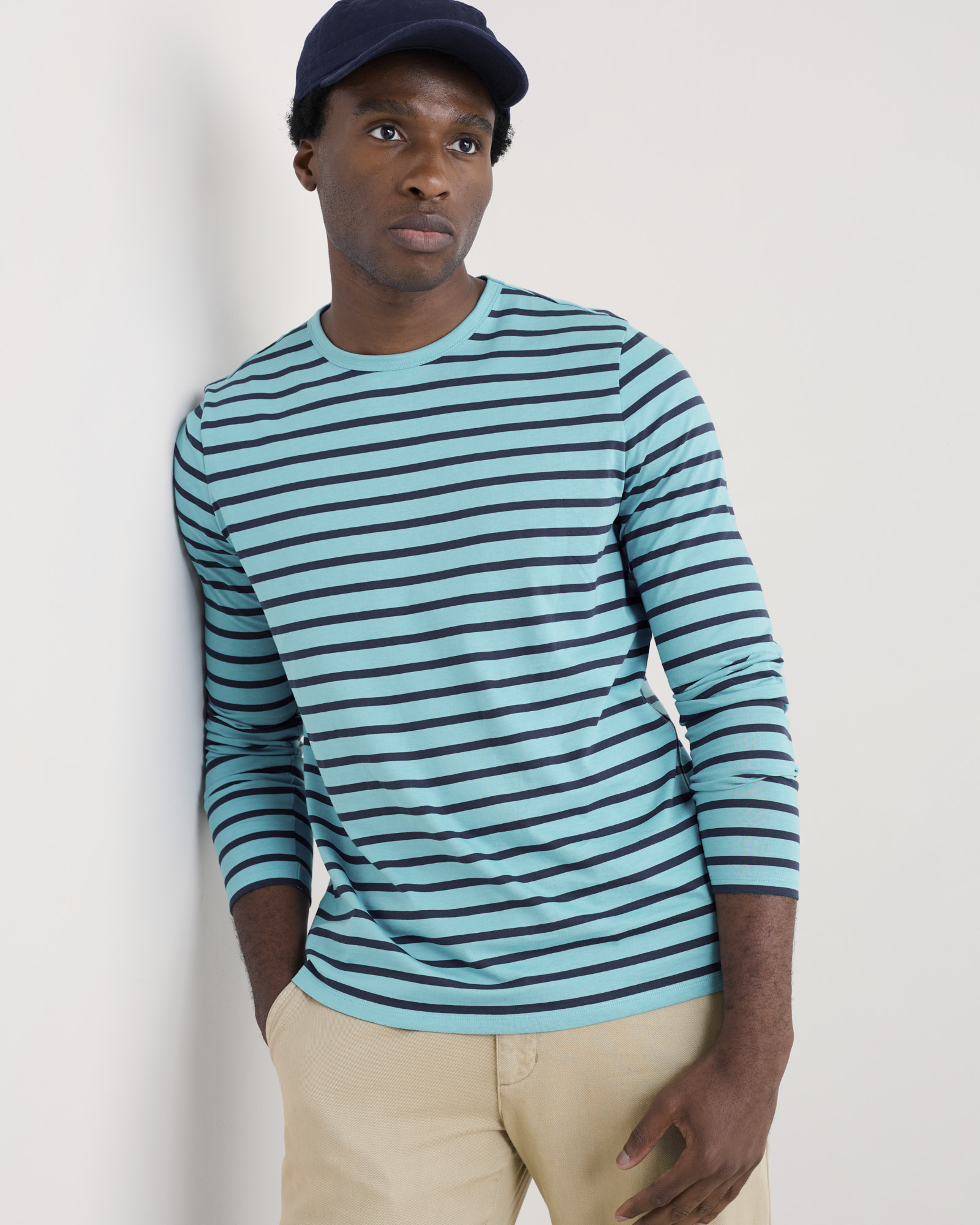 Seasalt Cornwall Teal Sailor Shirt