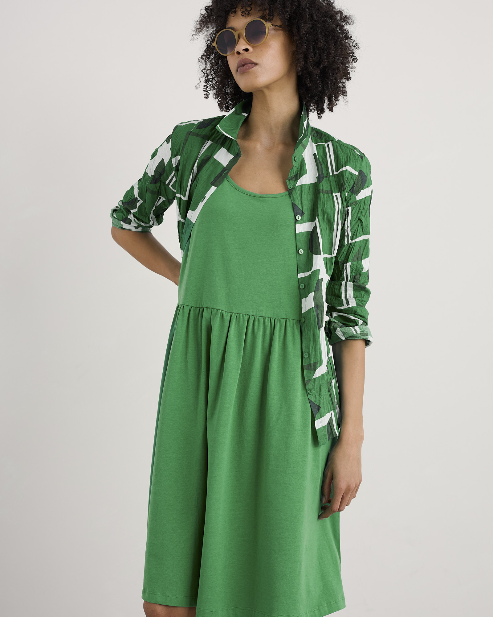 Seasalt Cornwall Green Sun Splendour Dress