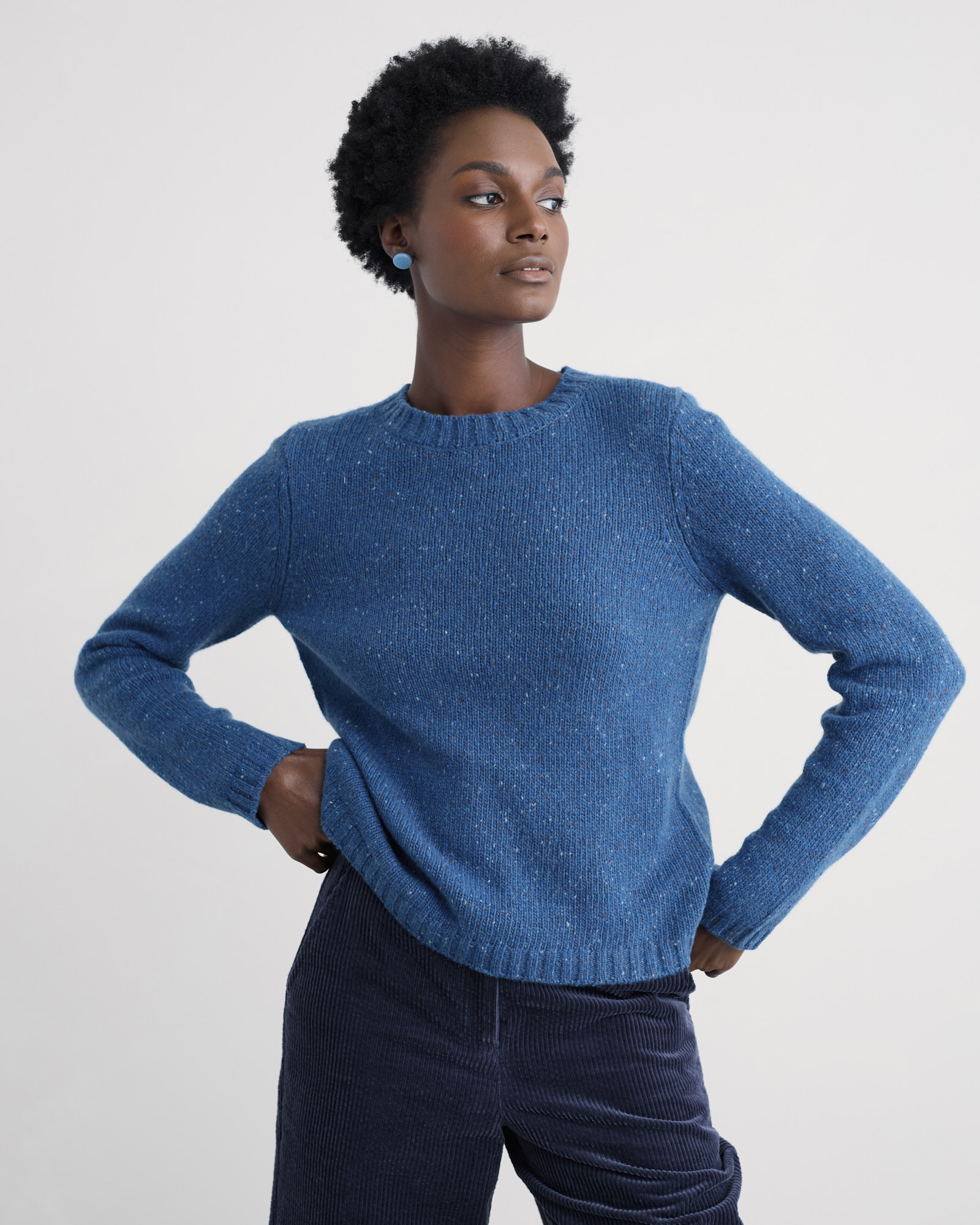 Seasalt Cornwall Blue Dawson Pick Jumper